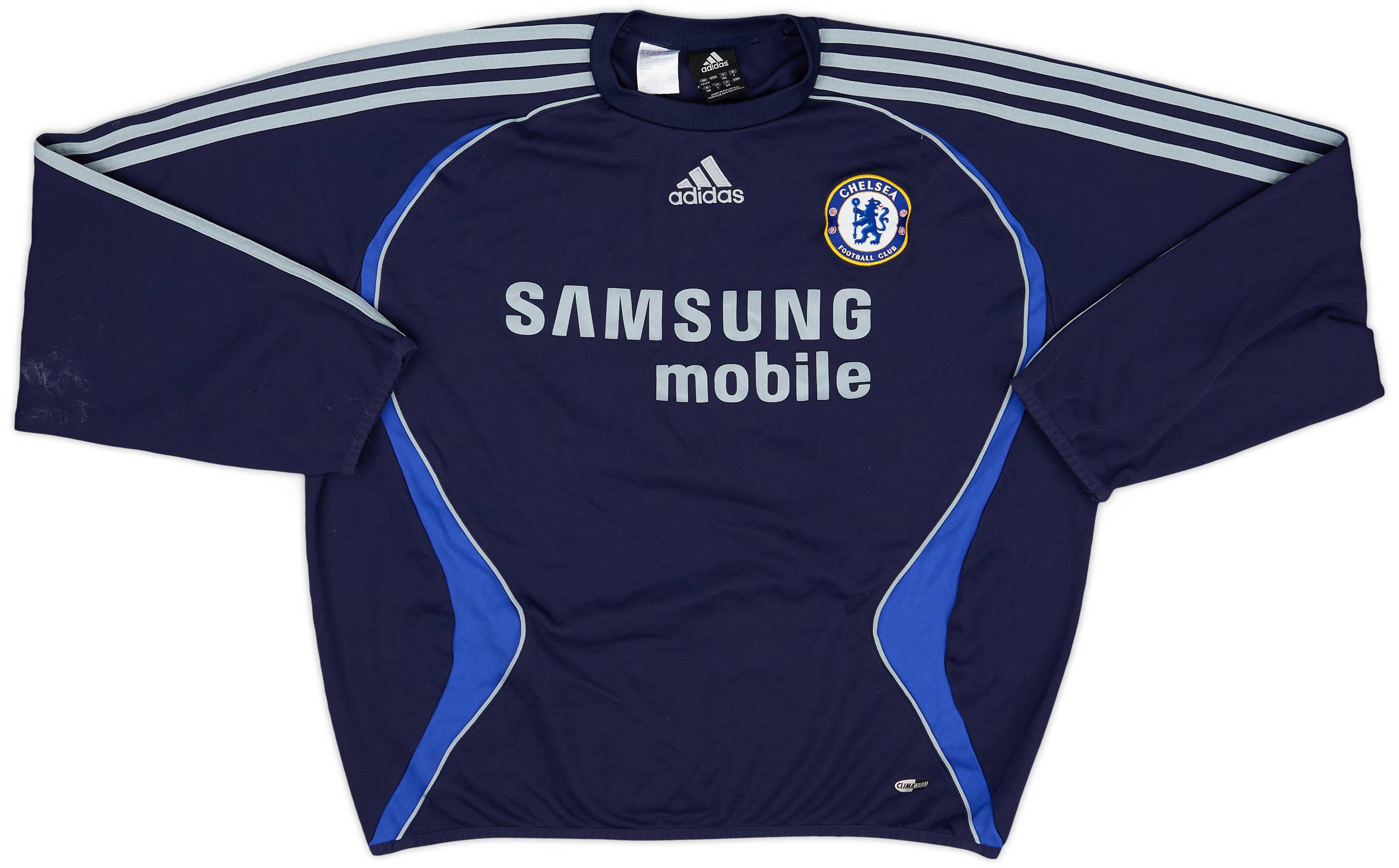 2006-07 Chelsea adidas Formotion Sweat Top - 8/10 - (L)