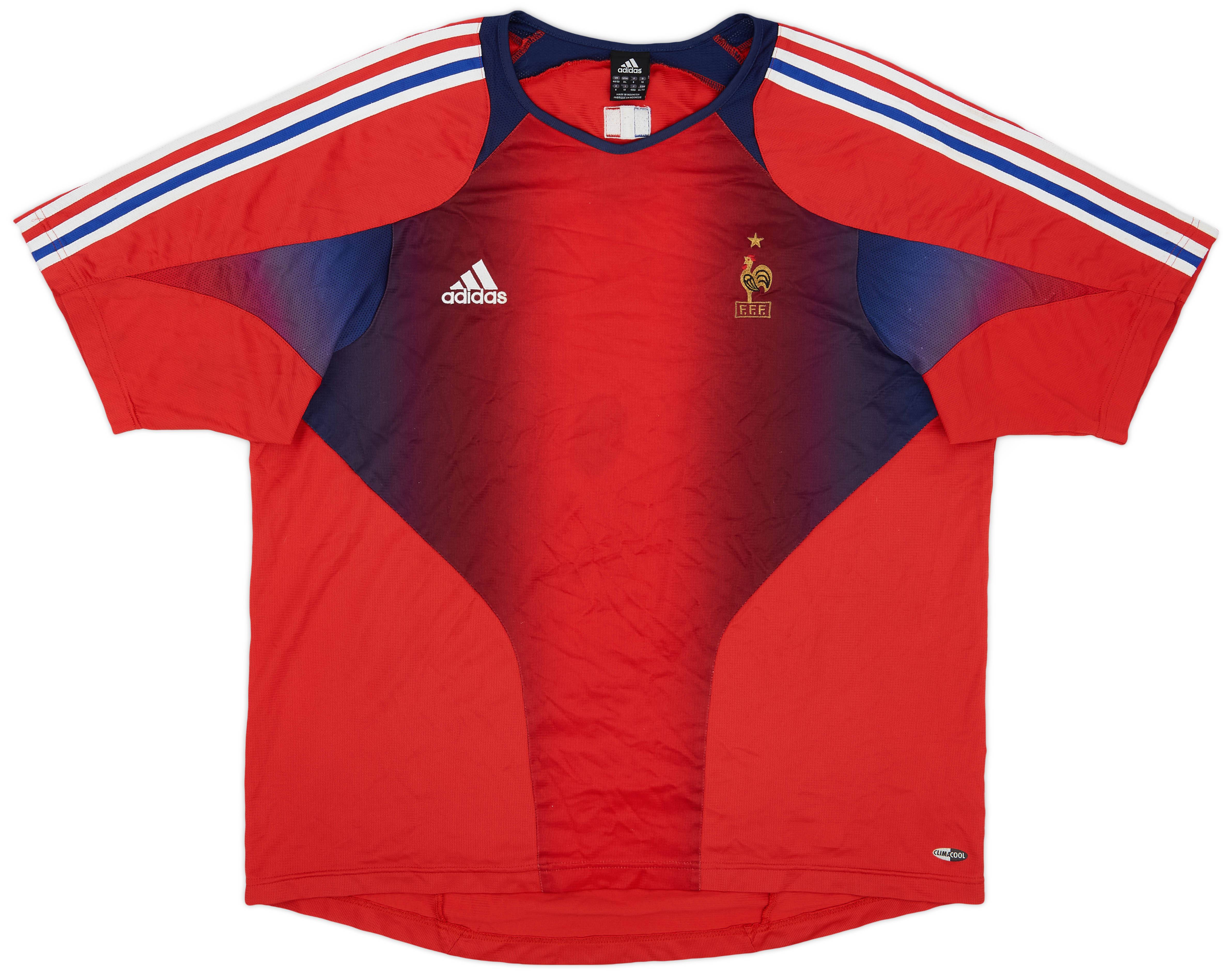 2004-05 France adidas Training Shirt - 8/10 - (XXL)