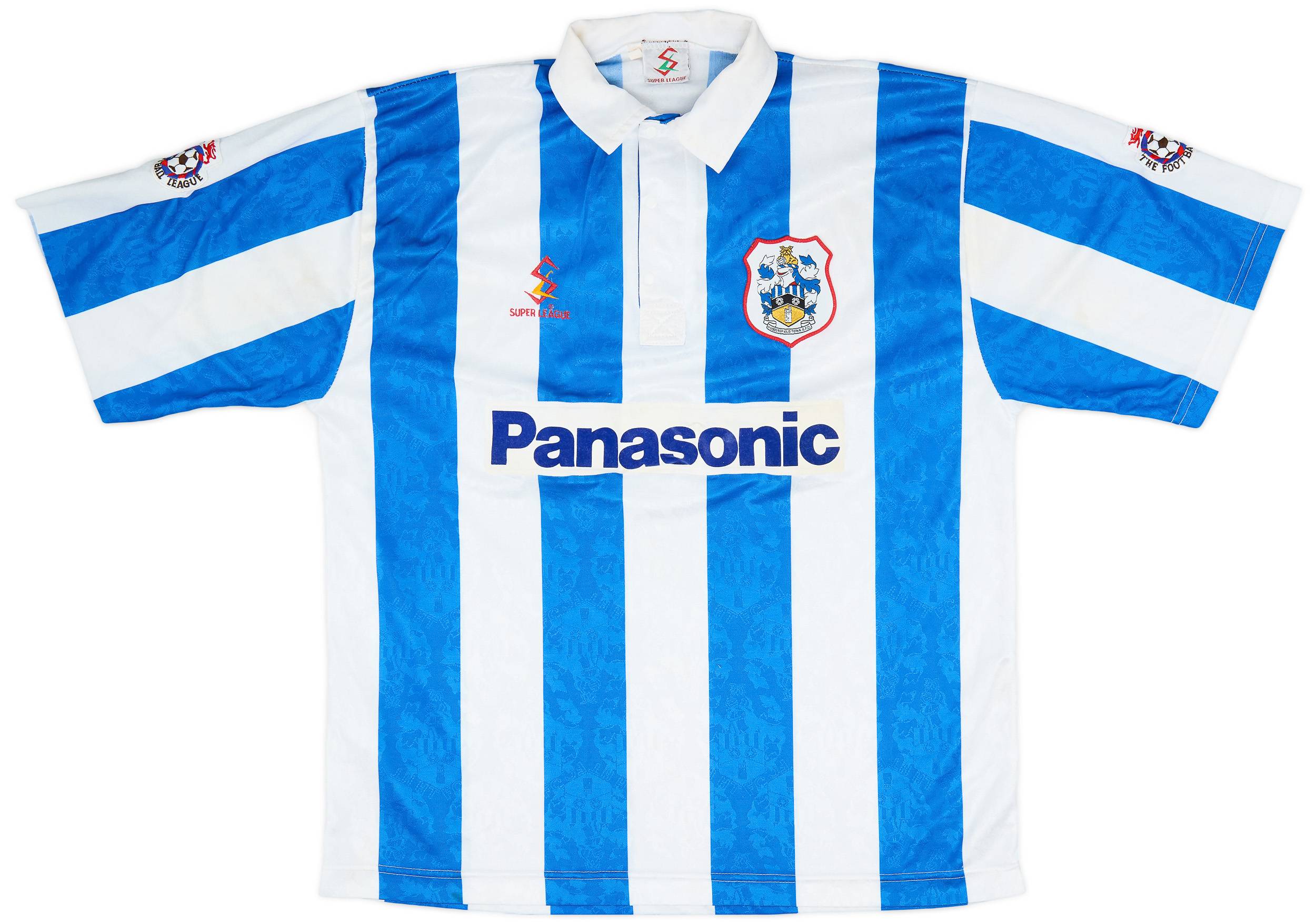 1995-96 Huddersfield Match Issue Home Kit #5 (Sinnott)
