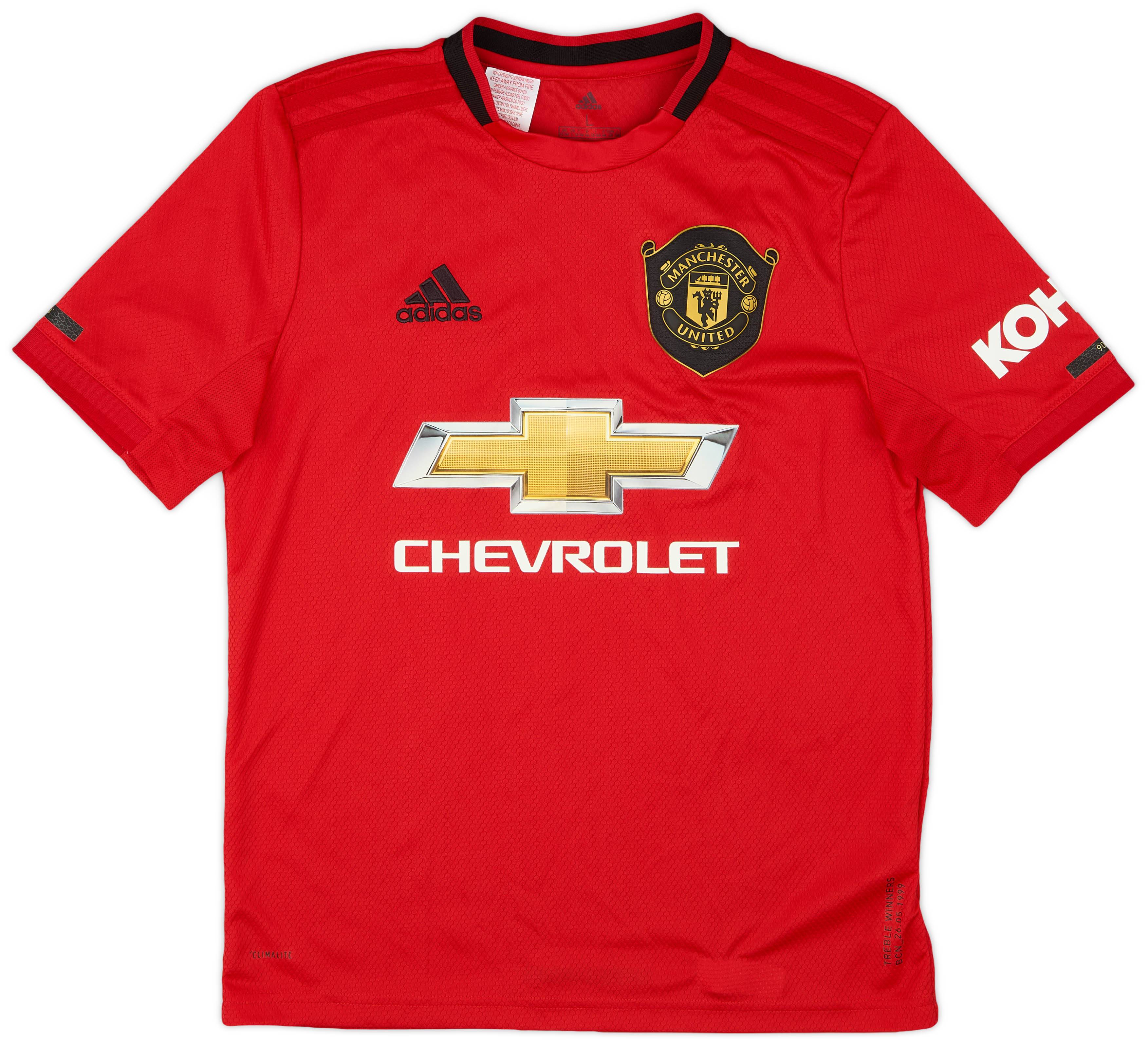 2019-20 Manchester United Home Shirt - 10/10 - (L.Boys)