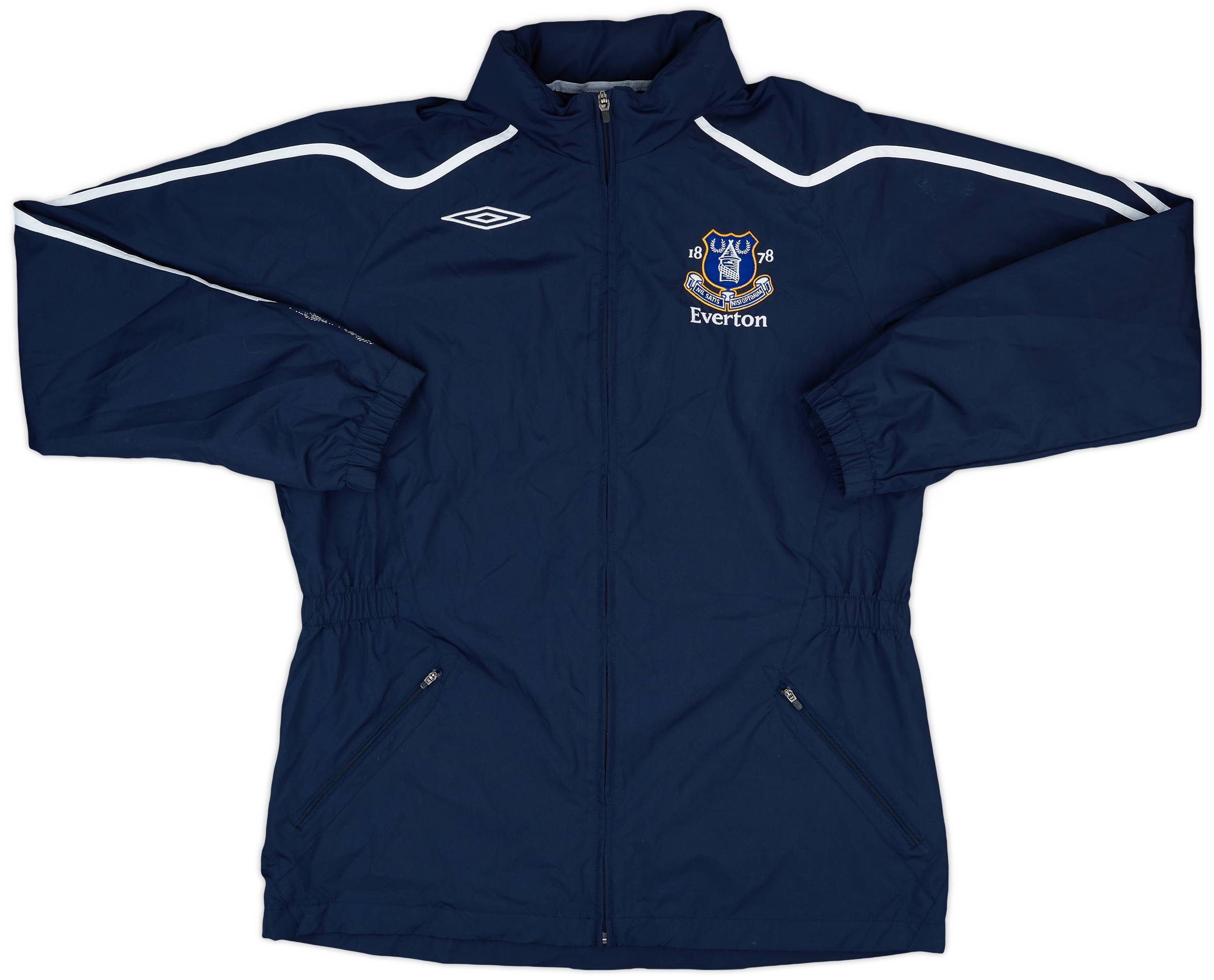 2008-09 Everton Umbro Hooded Rain Jacket - 7/10 - (L)