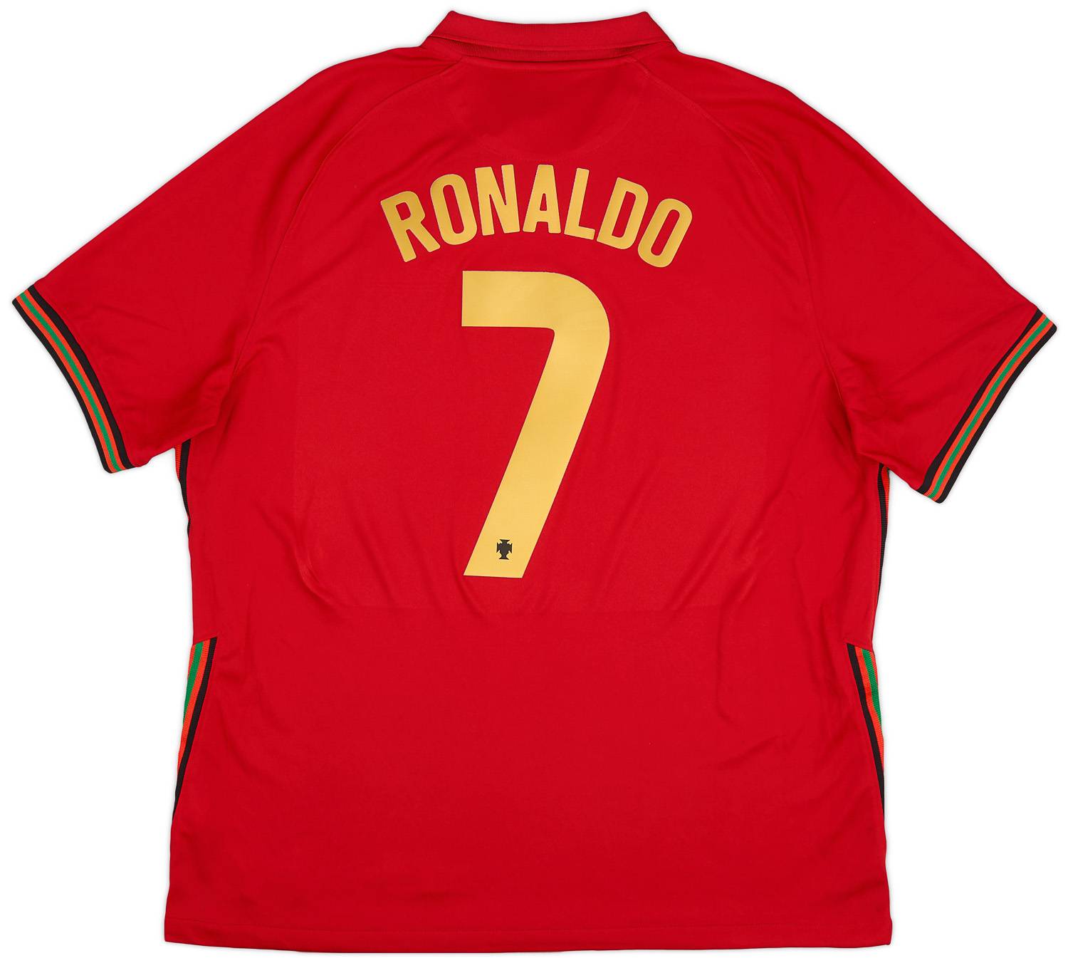 2020-21 Portugal Home Shirt Ronaldo #7 - 8/10 - (XL)