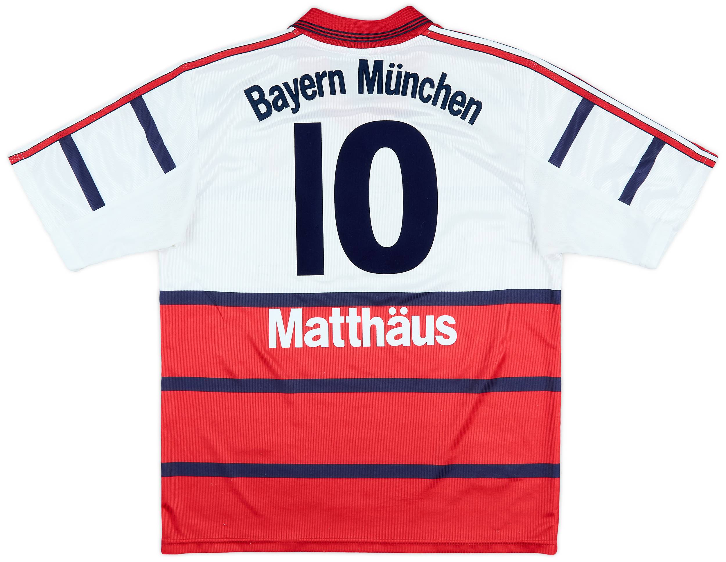 定期入れの Shirt Away Munich Bayern 1998-00 Matthaus (M) - 6/10 - #10 ウェア