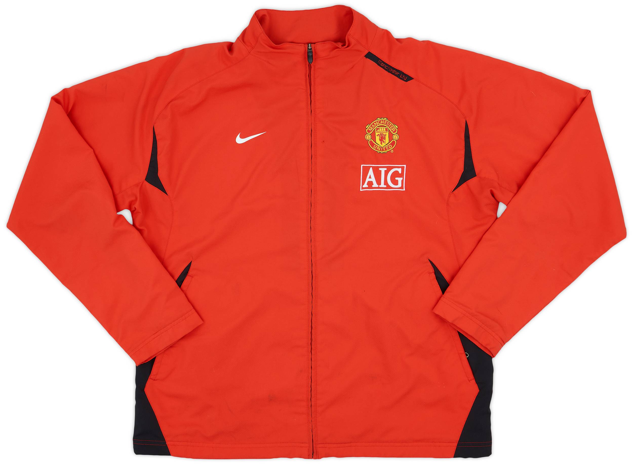 2007-08 Manchester United Nike Track Jacket - 6/10 - (XL)
