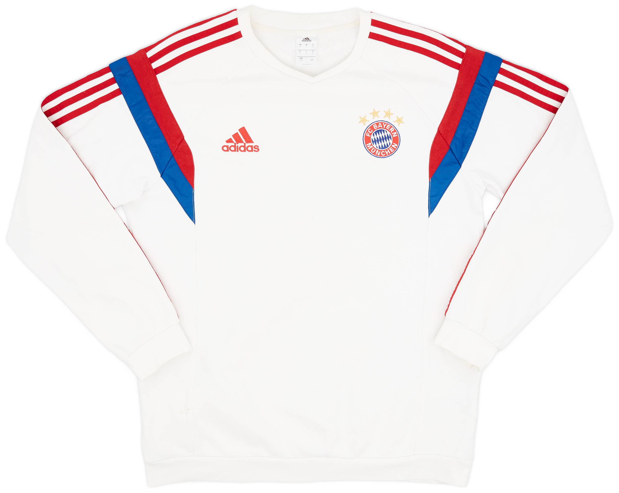 2014-15 Bayern Munich adidas Sweat Top - 8/10 - (L)