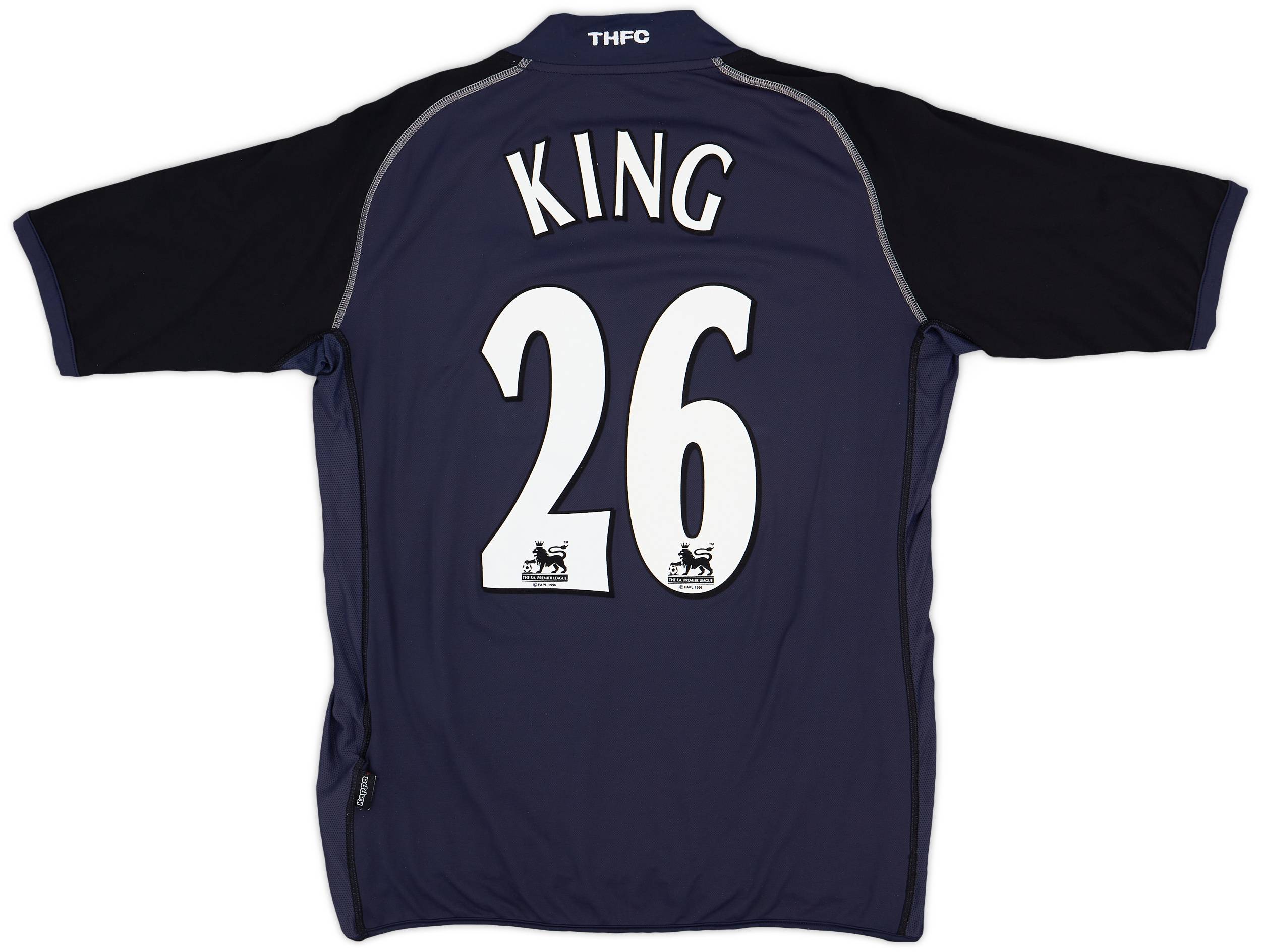 2002-03 Tottenham Away Shirt King #26 - 6/10 - (L)