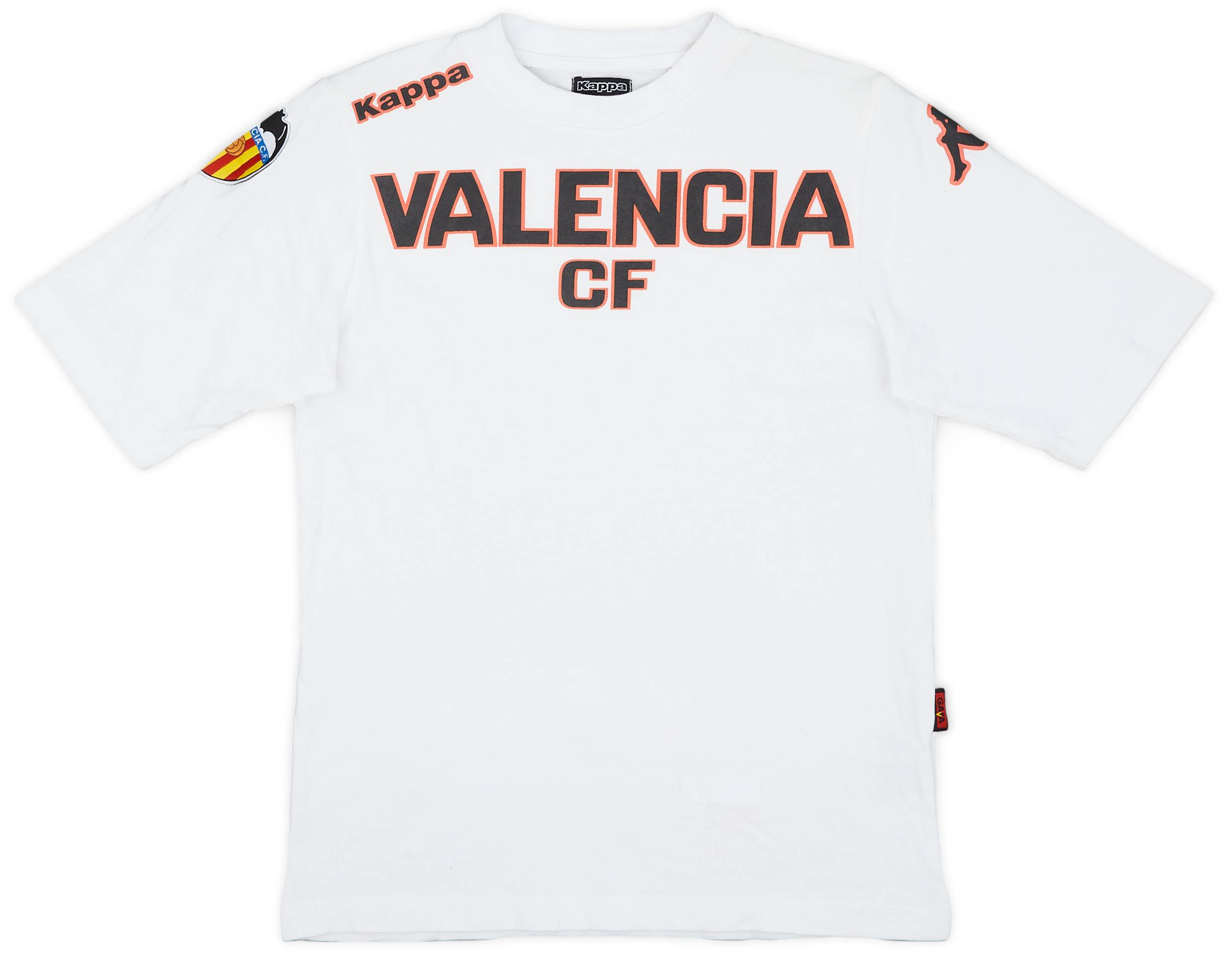 2010-11 Valencia Kappa Cotton Tee - 8/10 - (S)