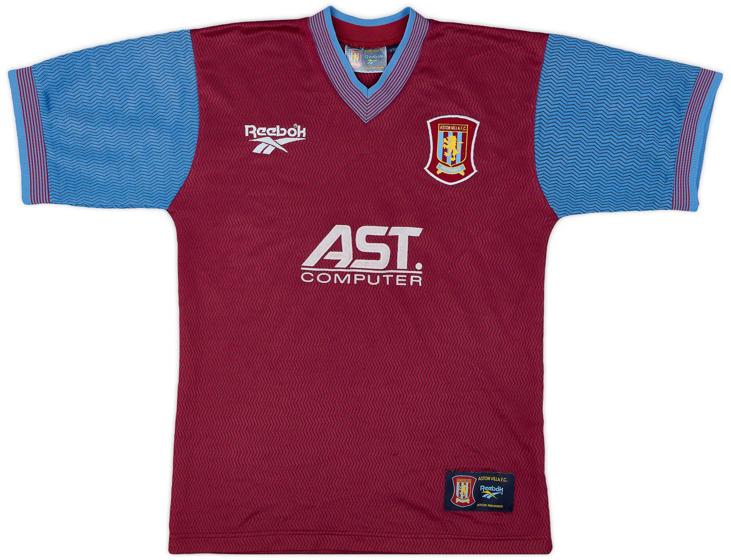 1997-98 Aston Villa Home Shirt - 8/10 - (Y)
