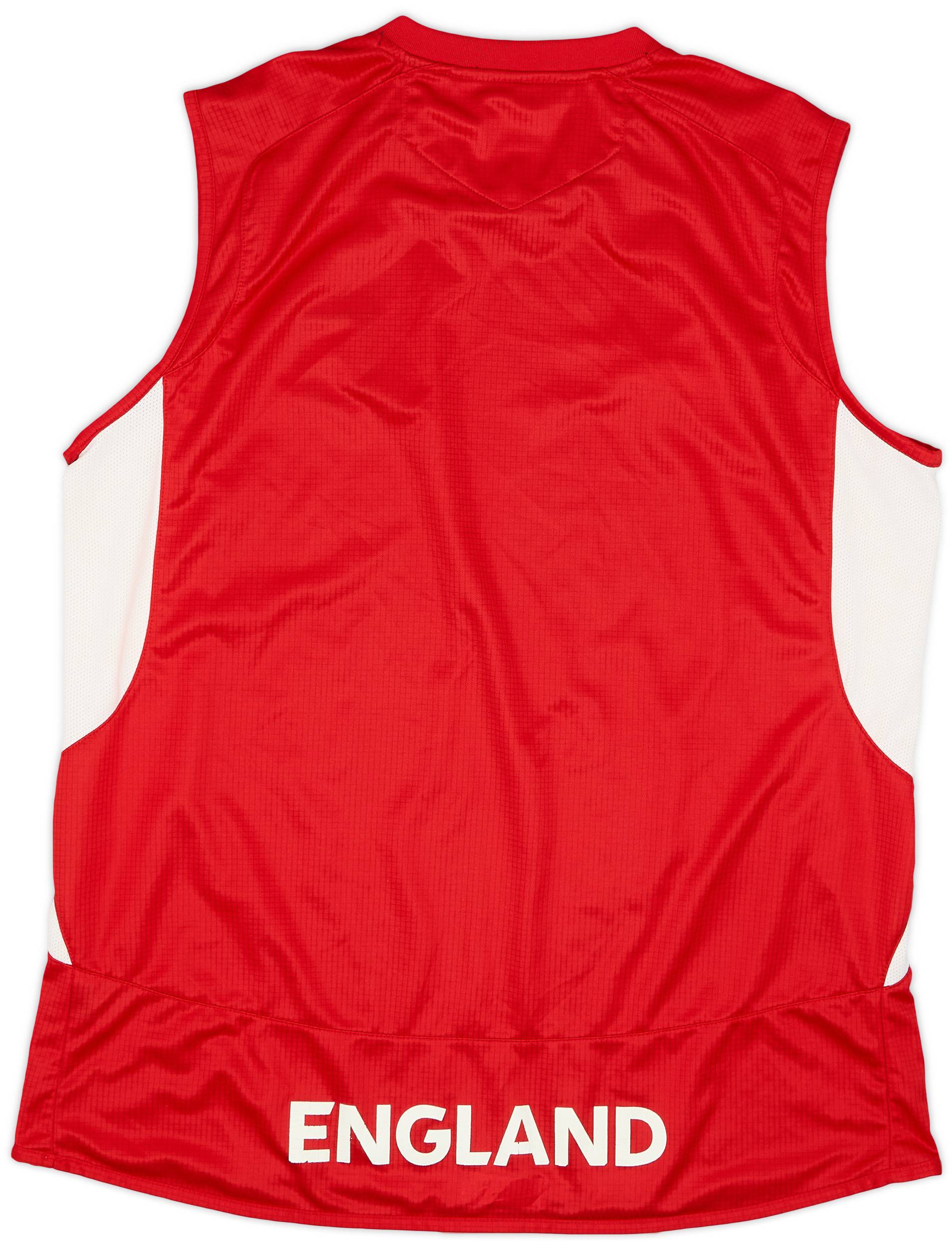 2005-06 England Umbro Training Vest - 7/10 - (XL)