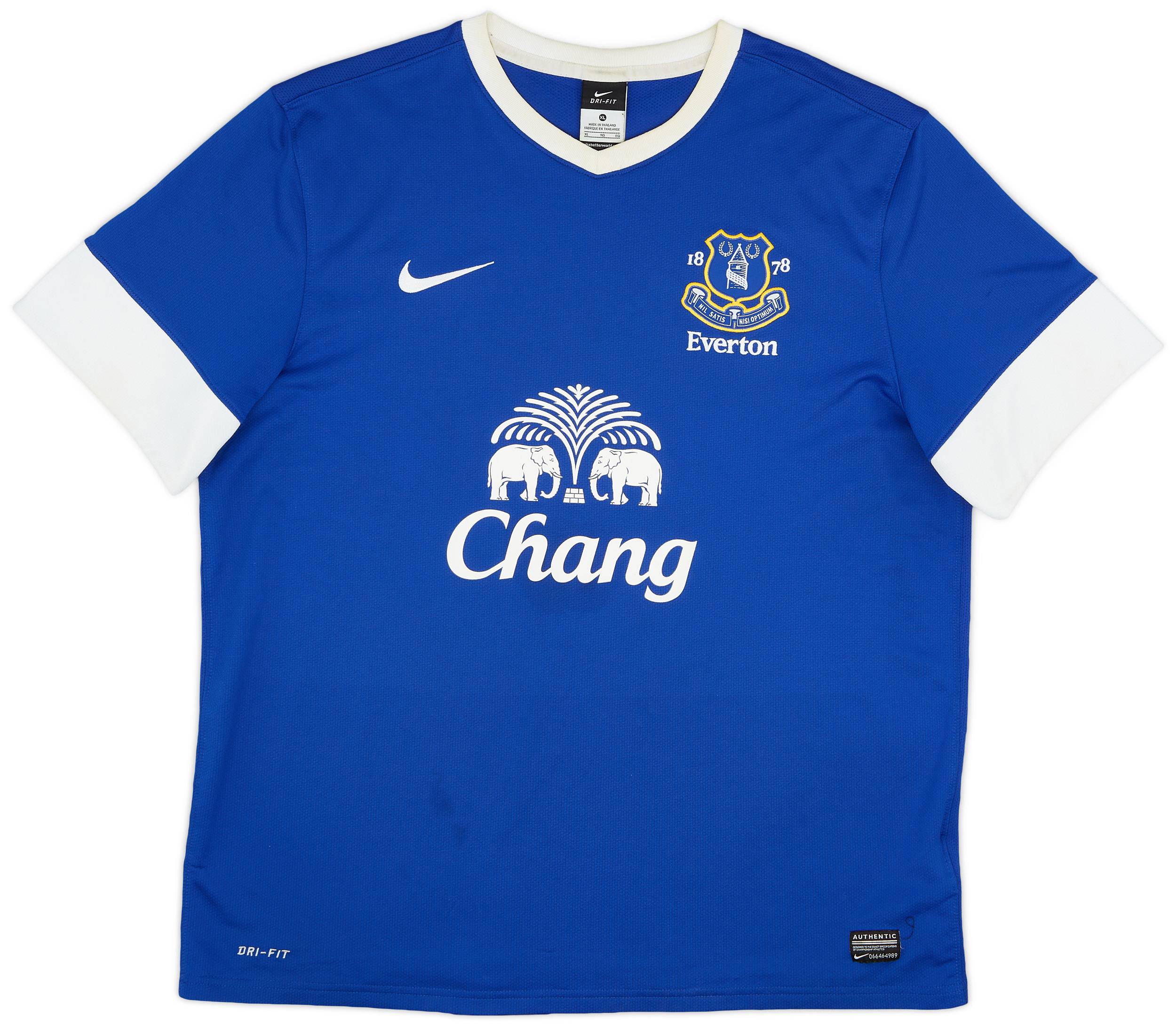 2012-13 Everton Home Shirt - 6/10 - (XL)