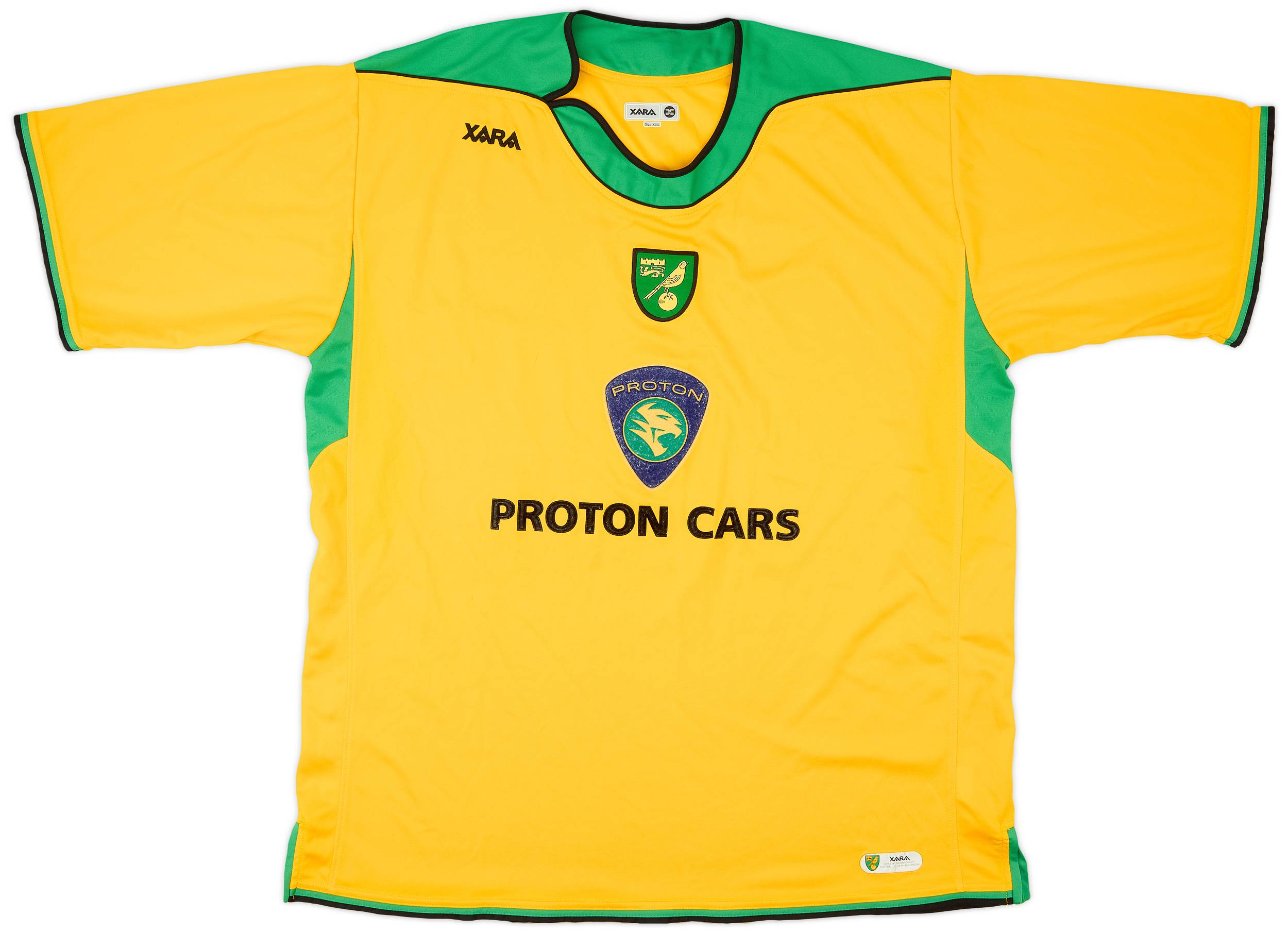 2005-06 Norwich Home Shirt - 7/10 - (3XL)