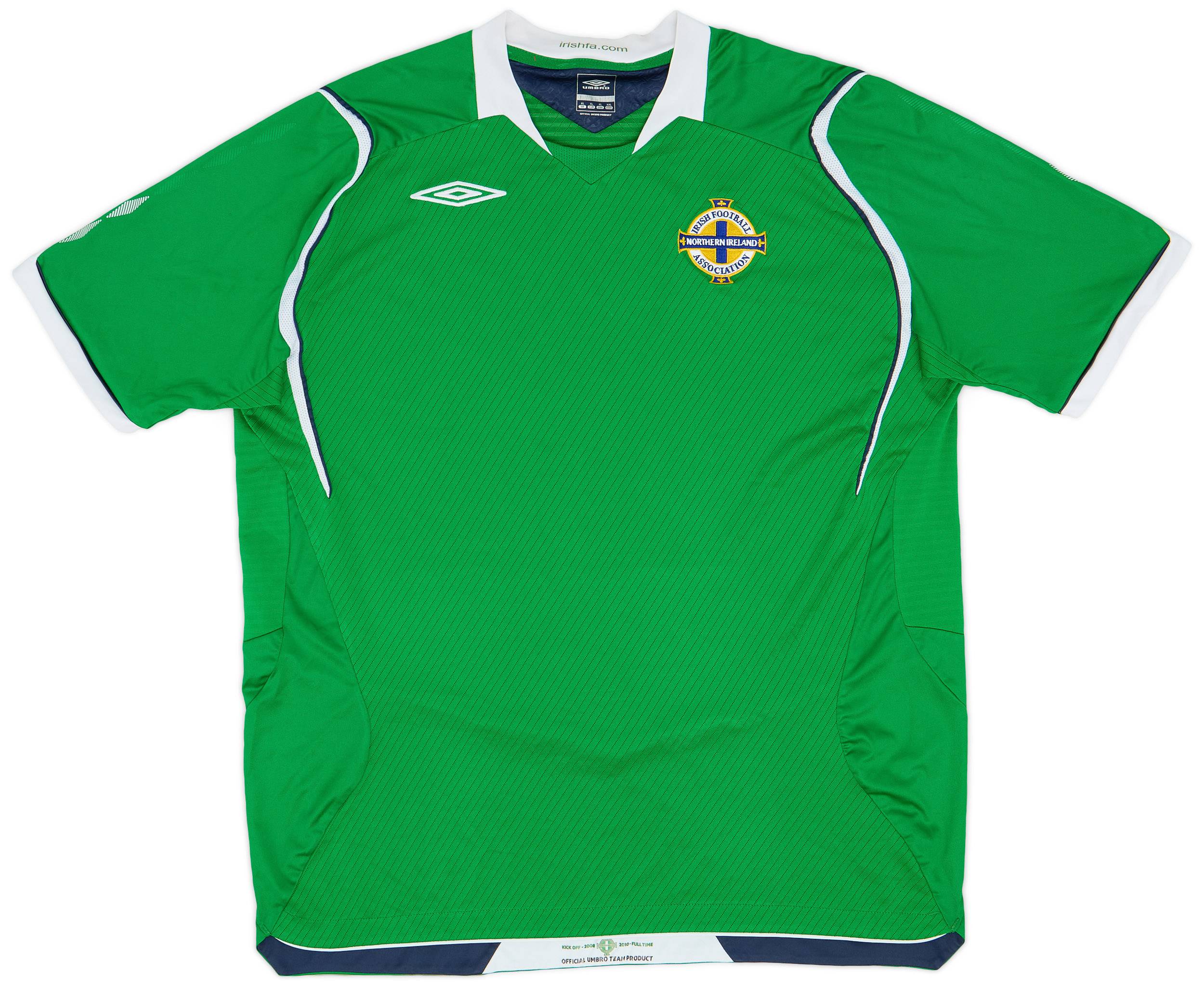2008-10 Northern Ireland Home Shirt - 8/10 - (XL)