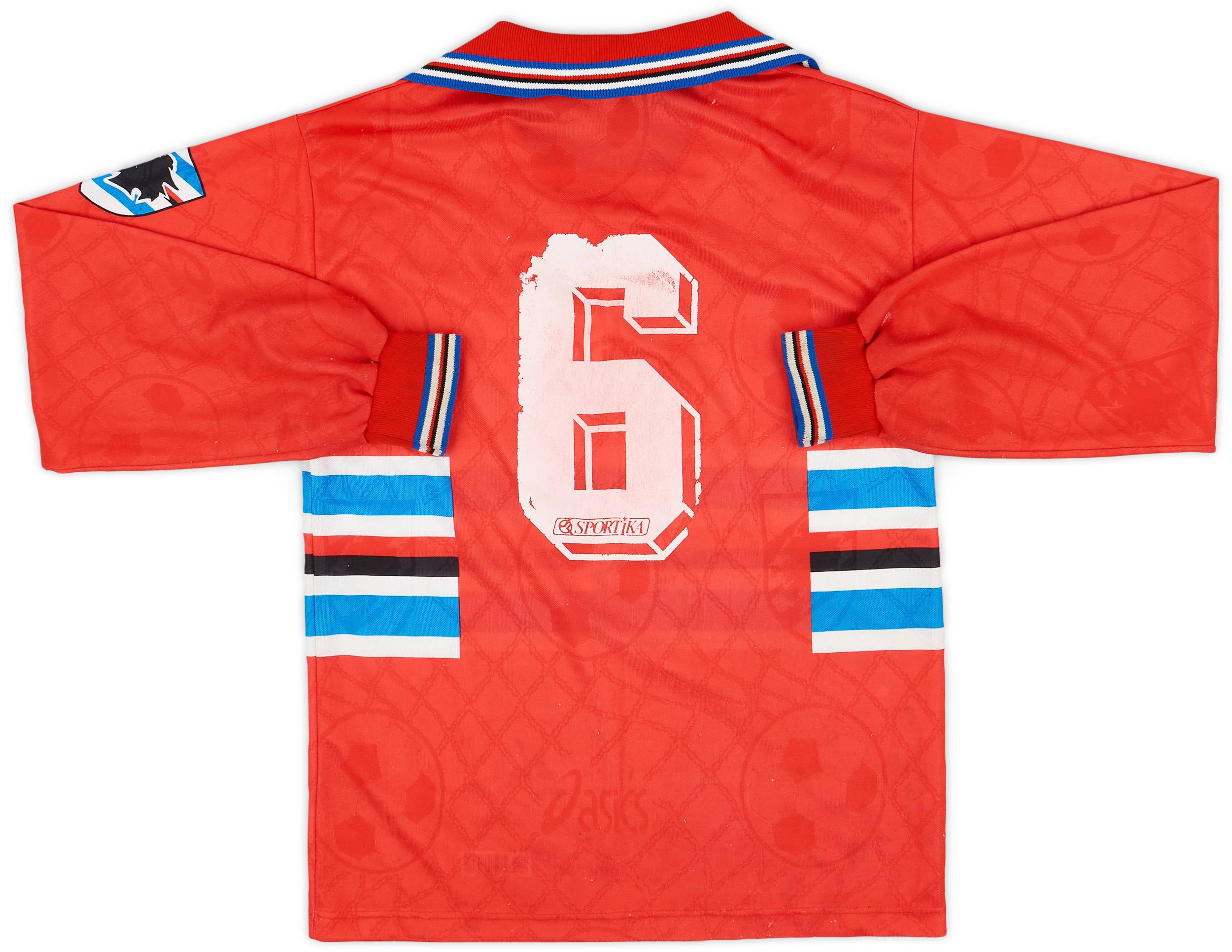 Sampdoria サンプドリア1994-1995 Awayサッカーユニフォー厶 Sampdoria