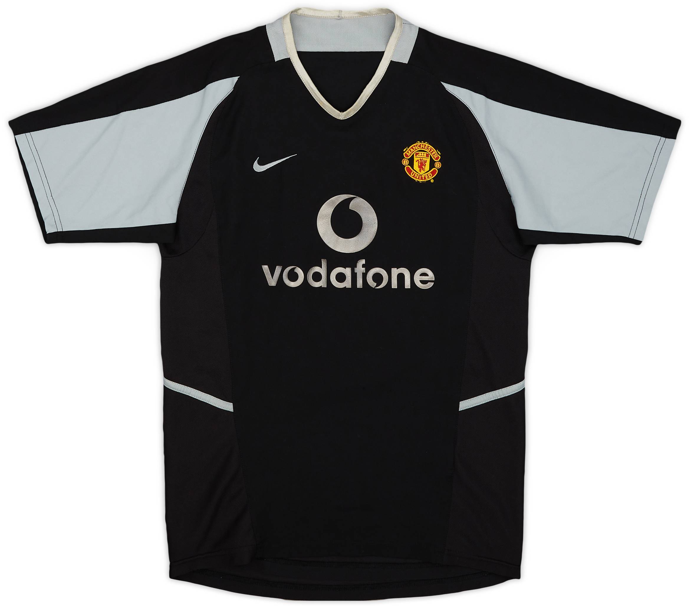 2002-04 Manchester United GK S/S Shirt - 7/10 - (XL.Boys)