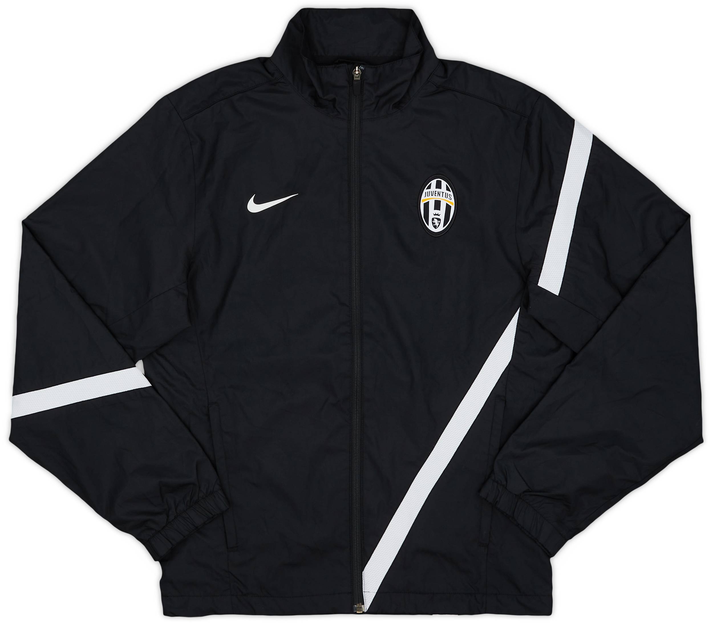 2011-12 Juventus Nike Hooded Rain Jacket - 9/10 - (S)