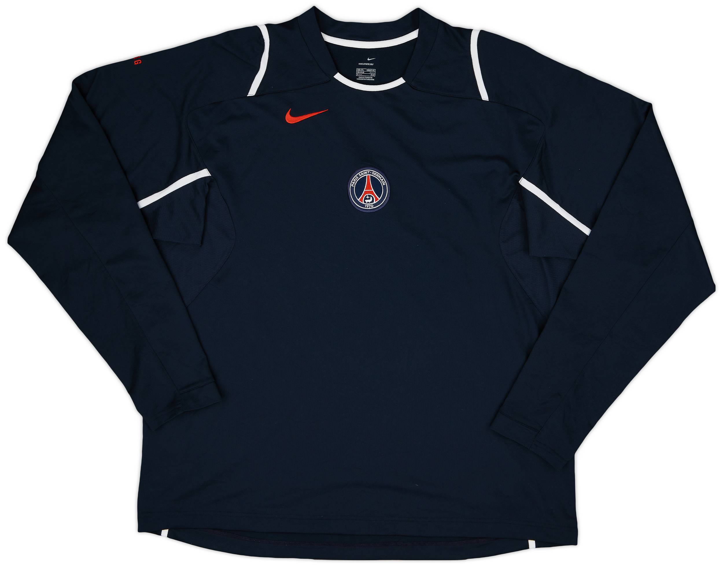 Psg long sleeve training top online