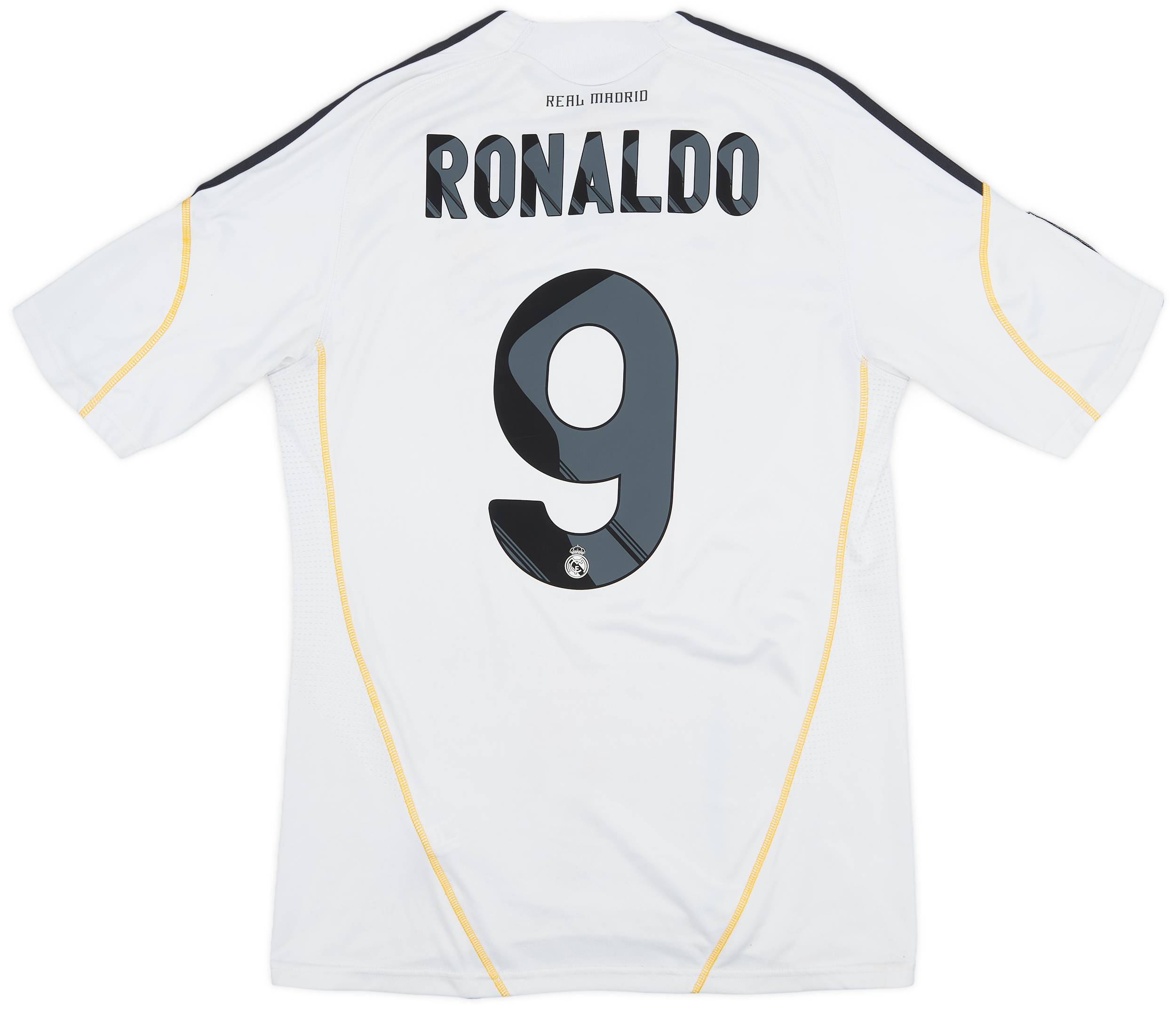 2009-10 Real Madrid Home Shirt Ronaldo #9 - 5/10 - (M)