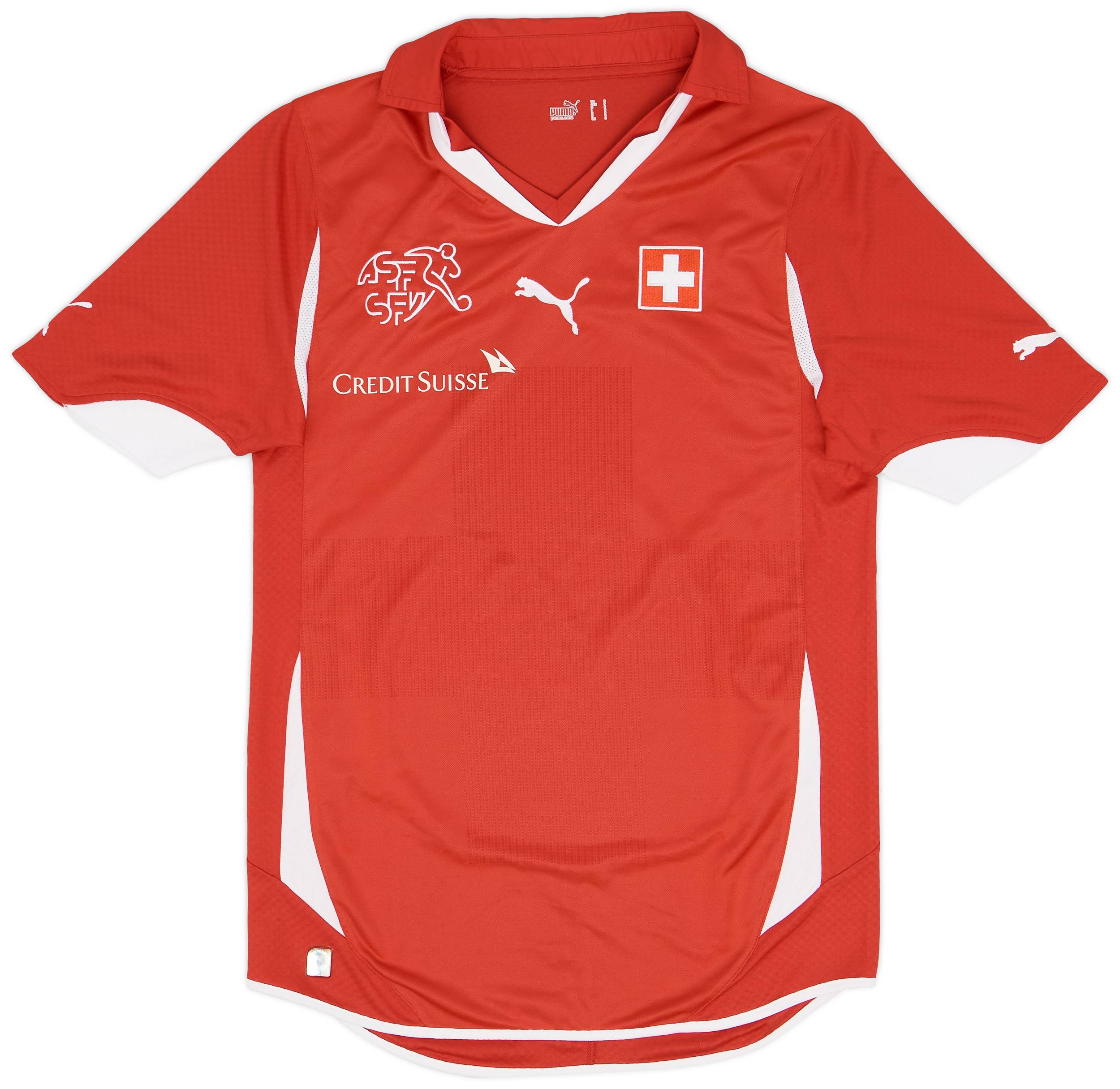 2010-11 Switzerland Home Shirt - 9/10 - (S)