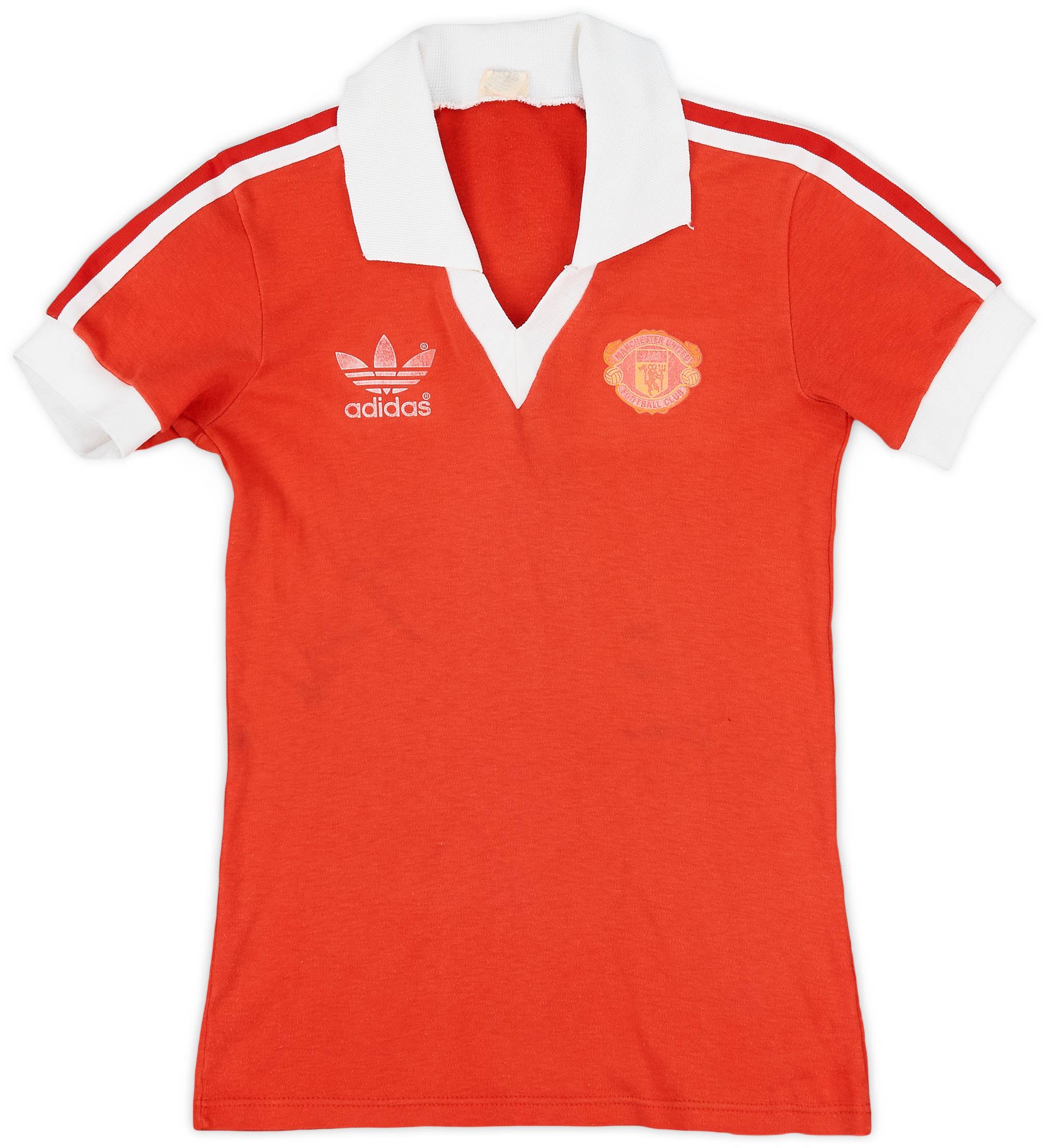 1980-82 Manchester United Home Shirt - 6/10 - (M.Boys)