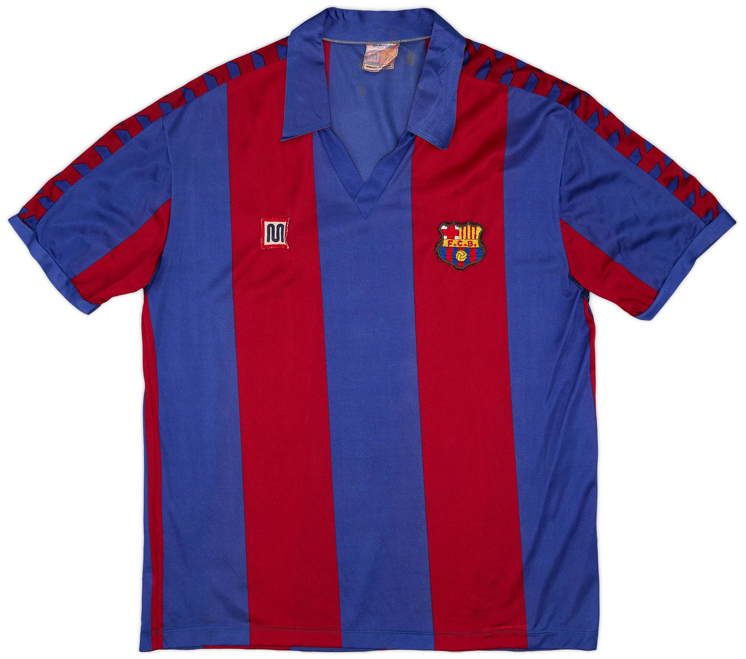 1984-89 Barcelona Home Shirt - 8/10 - (L)