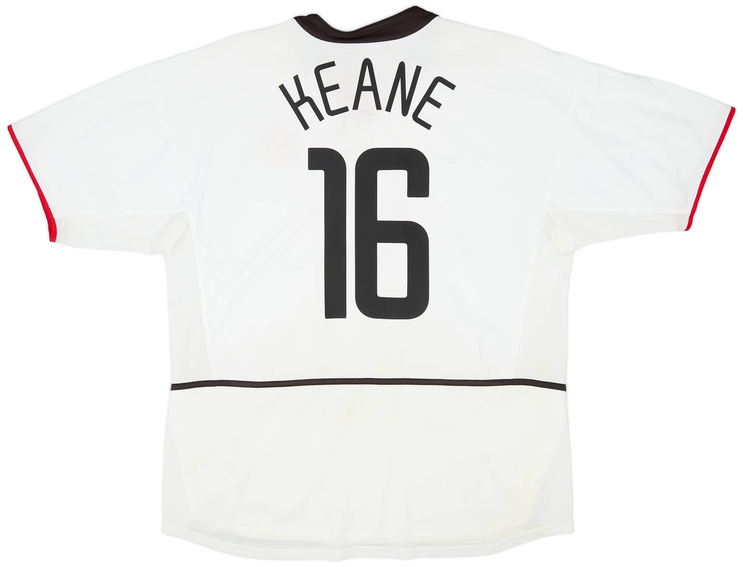 2002-03 Manchester United Away Shirt Keane #16 - 6/10 - (L)