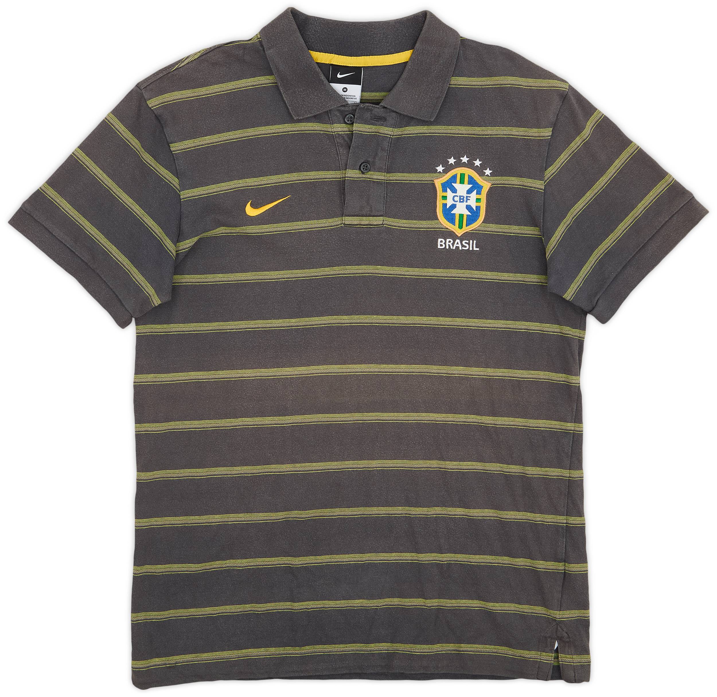 2010 11 Brazil Nike Polo Shirt 7 10 M