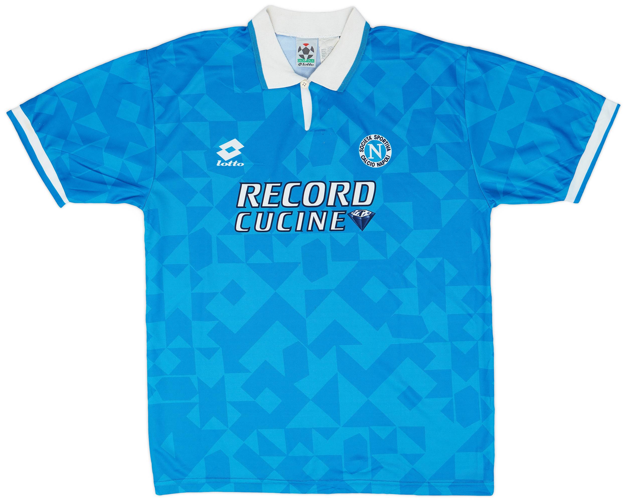 1994-96 Napoli Home Shirt - 8/10 - (XL)