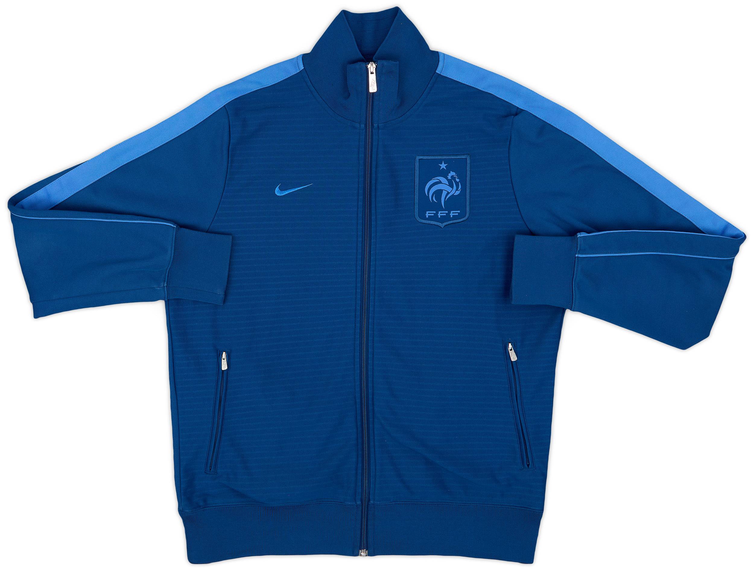2012-13 France Nike N98 Track Jacket - 8/10 - (L)