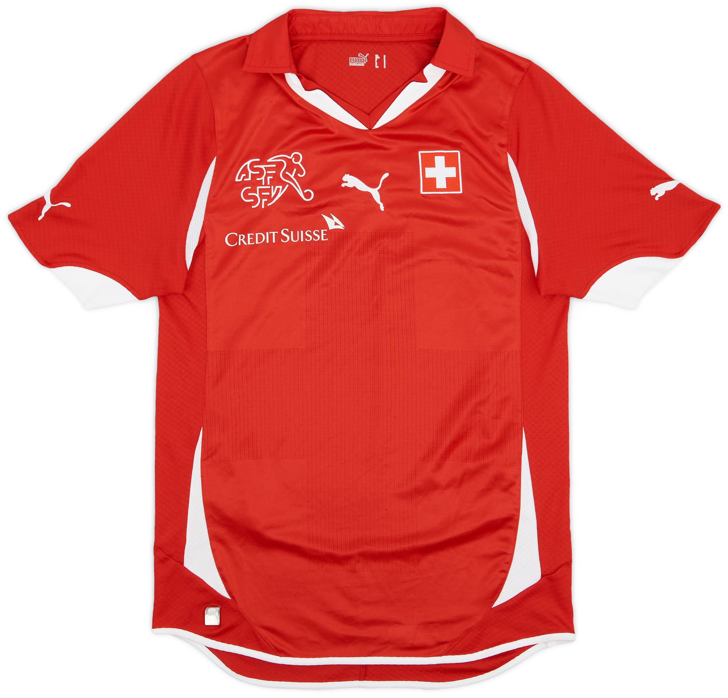 2010-11 Switzerland Home Shirt - 8/10 - (S)