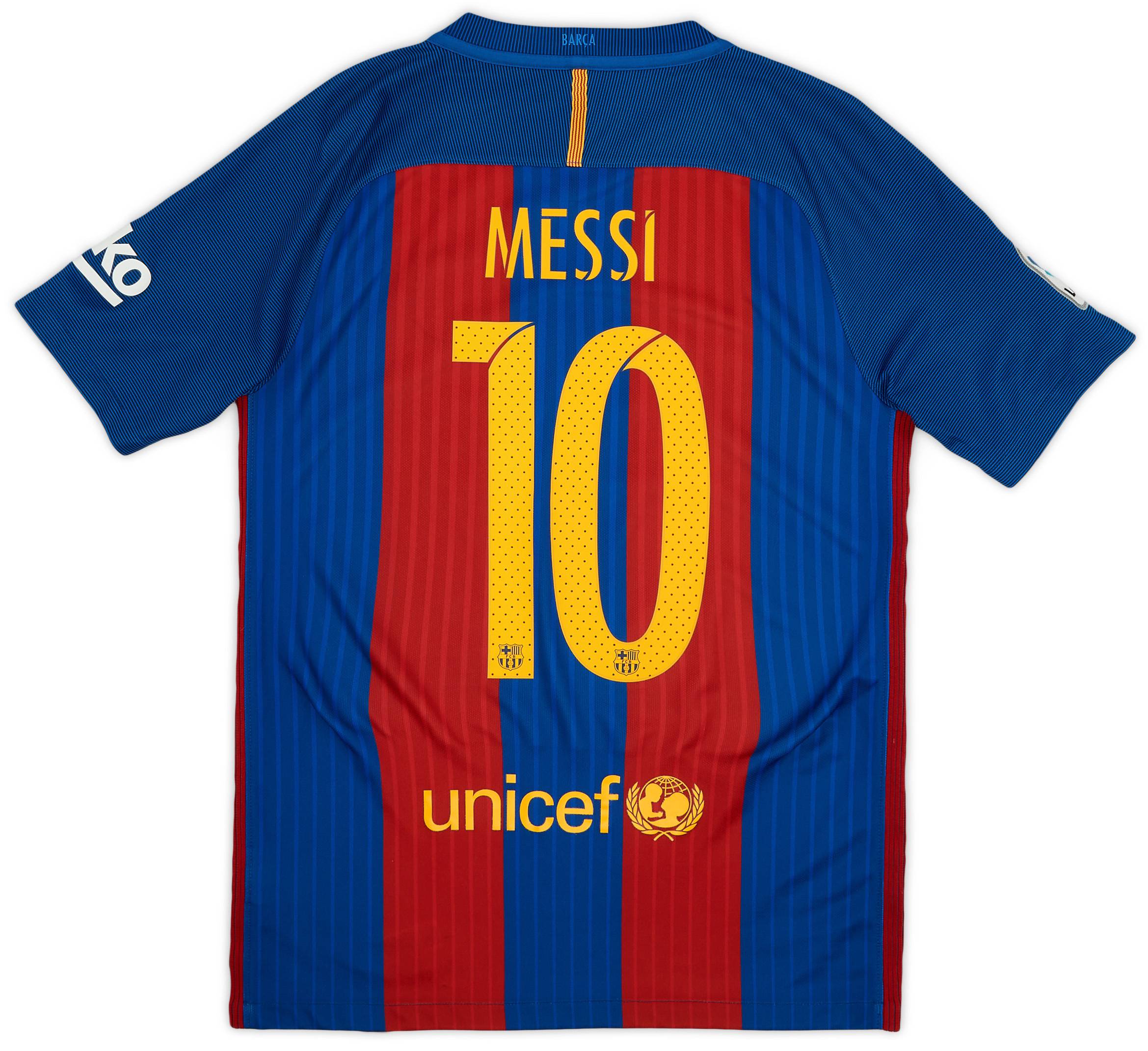2016-17 Barcelona Home Shirt Messi #10 - 8/10 - (S)