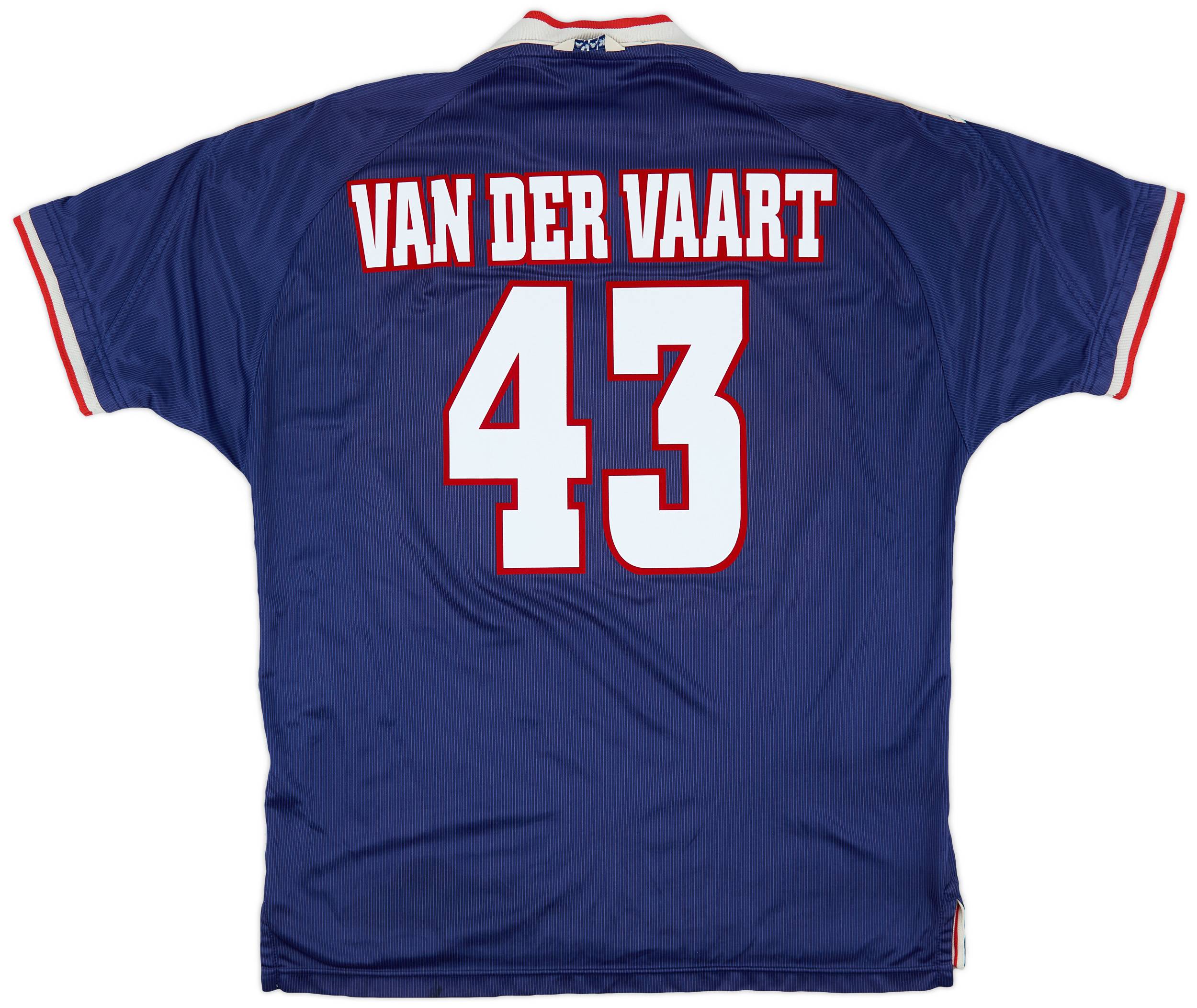 1999-00 Ajax Away Shirt Van Der Vaart #43 - 6/10 - (XL)