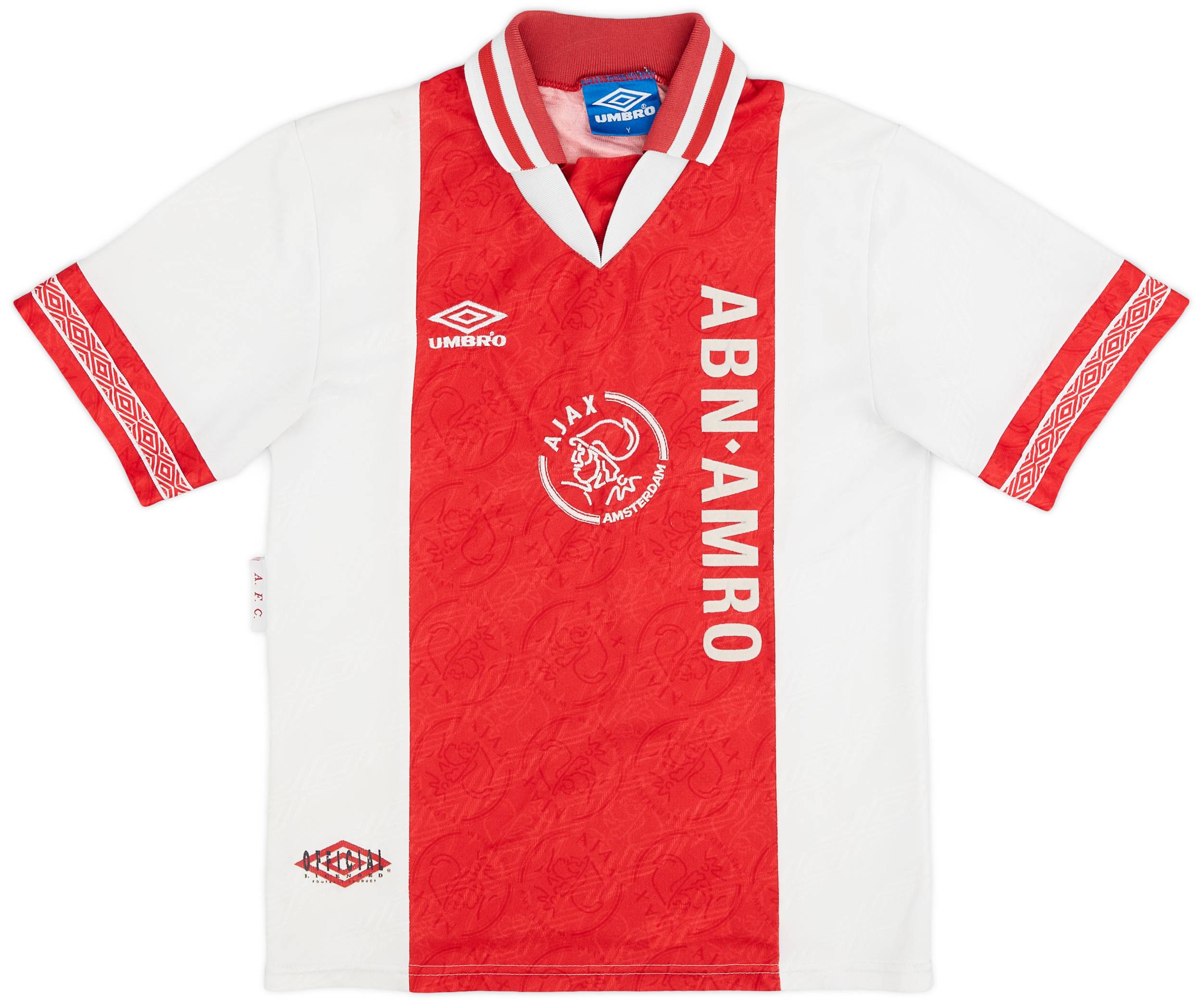 1994-95 Ajax Home Shirt - 8/10 - (Y)