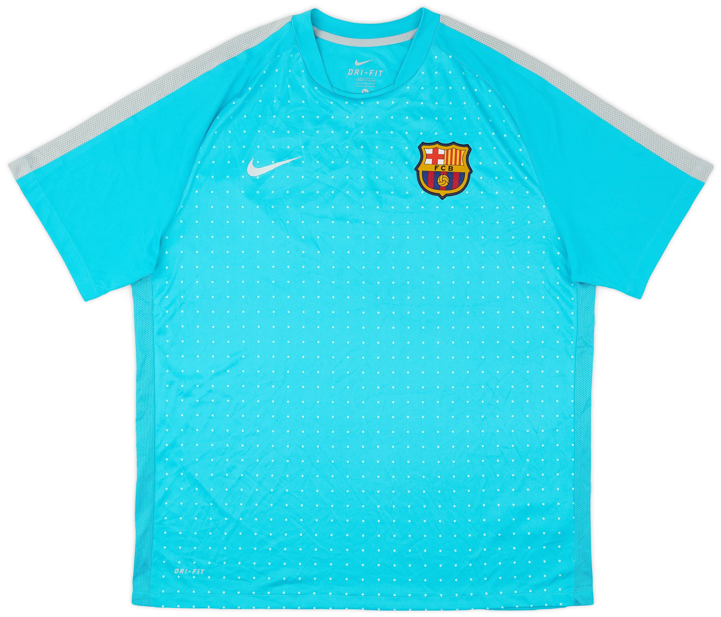 2011-12 Barcelona Nike Training Shirt - 9/10 - (XL)