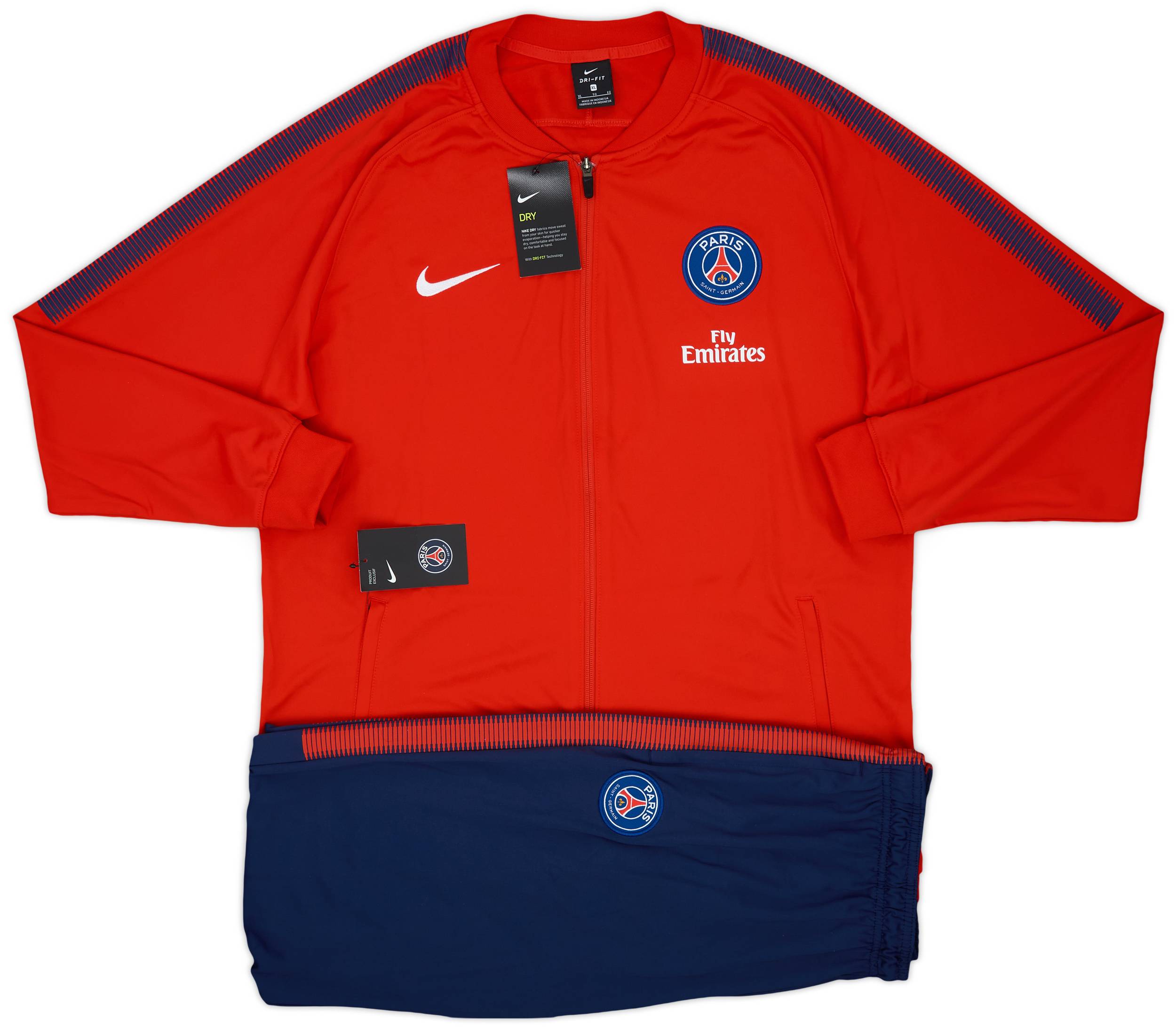 2017-18 Paris Saint-Germain Nike Tracksuit (XL)