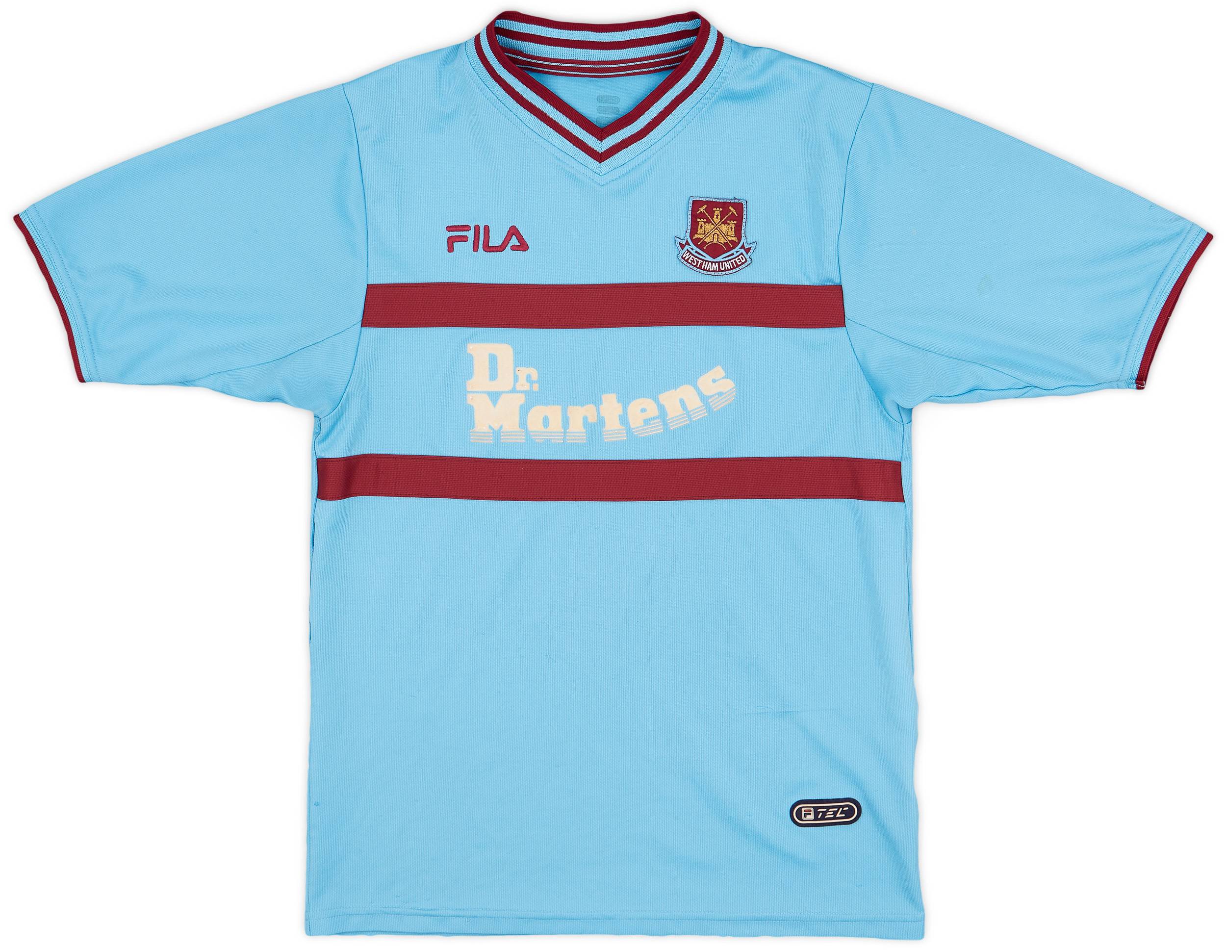2001-03 West Ham Away Shirt - 8/10 - (L.Boys)