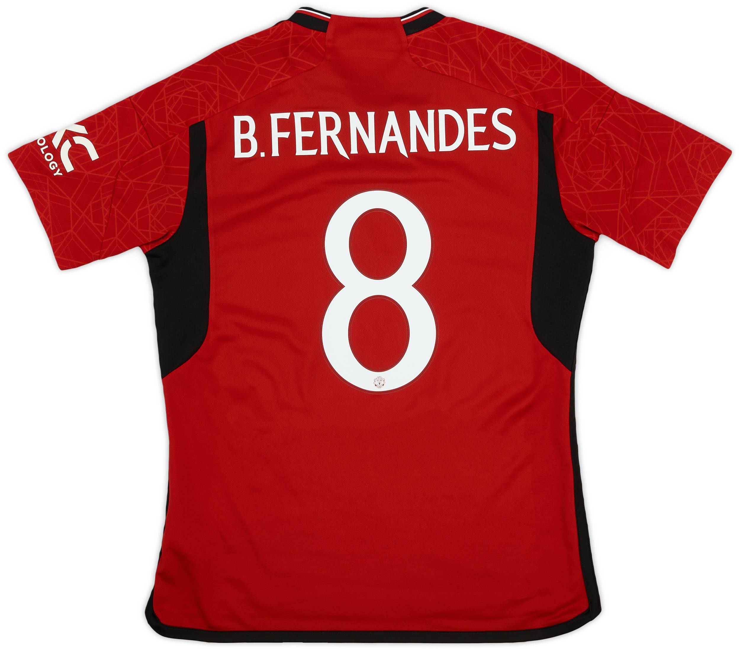 2023-24 Manchester United Home Shirt B.Fernandes #8 - 9/10 - (L)