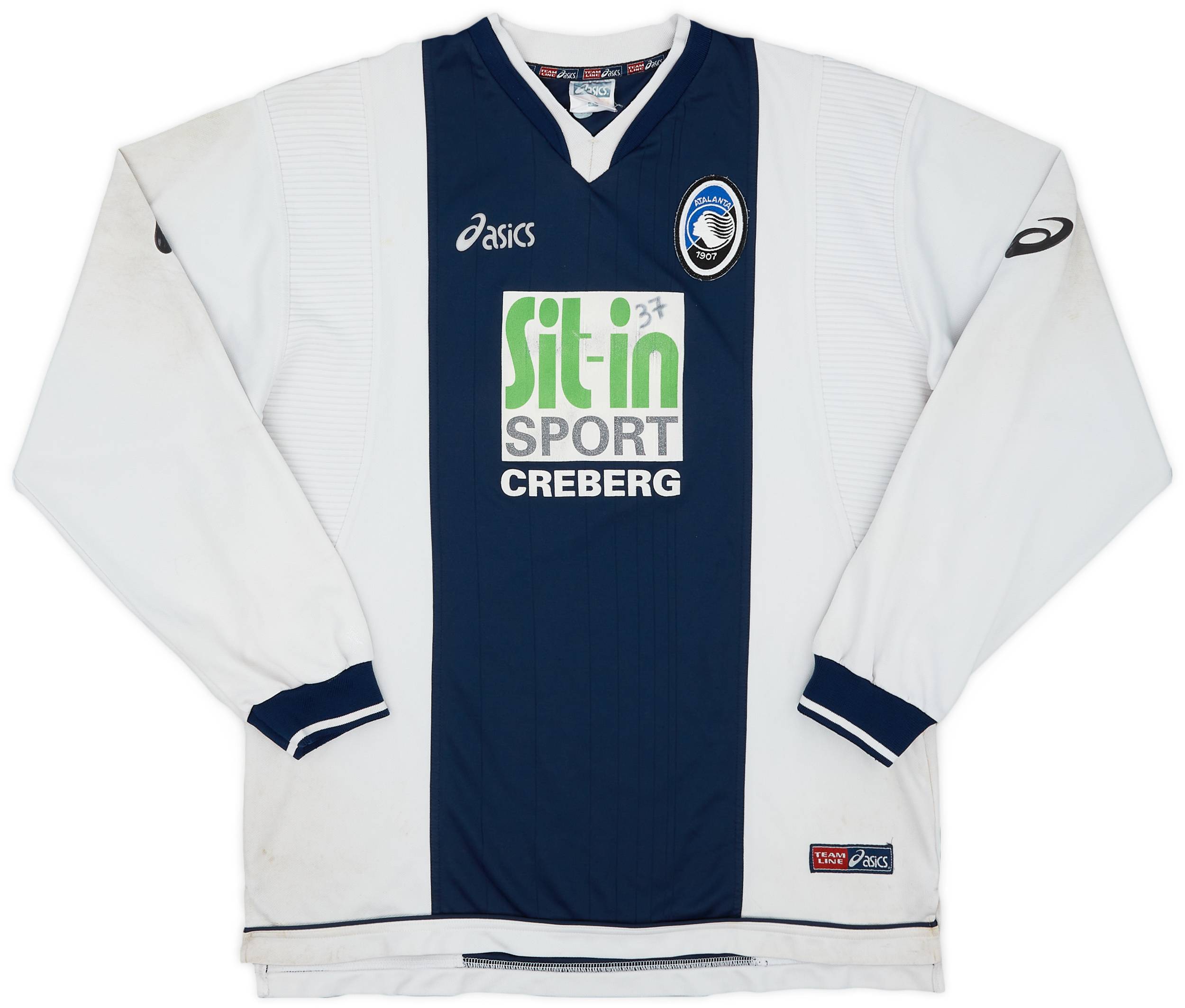 2005-06 Atalanta Asics Training L/S Shirt - 6/10 - (XL)