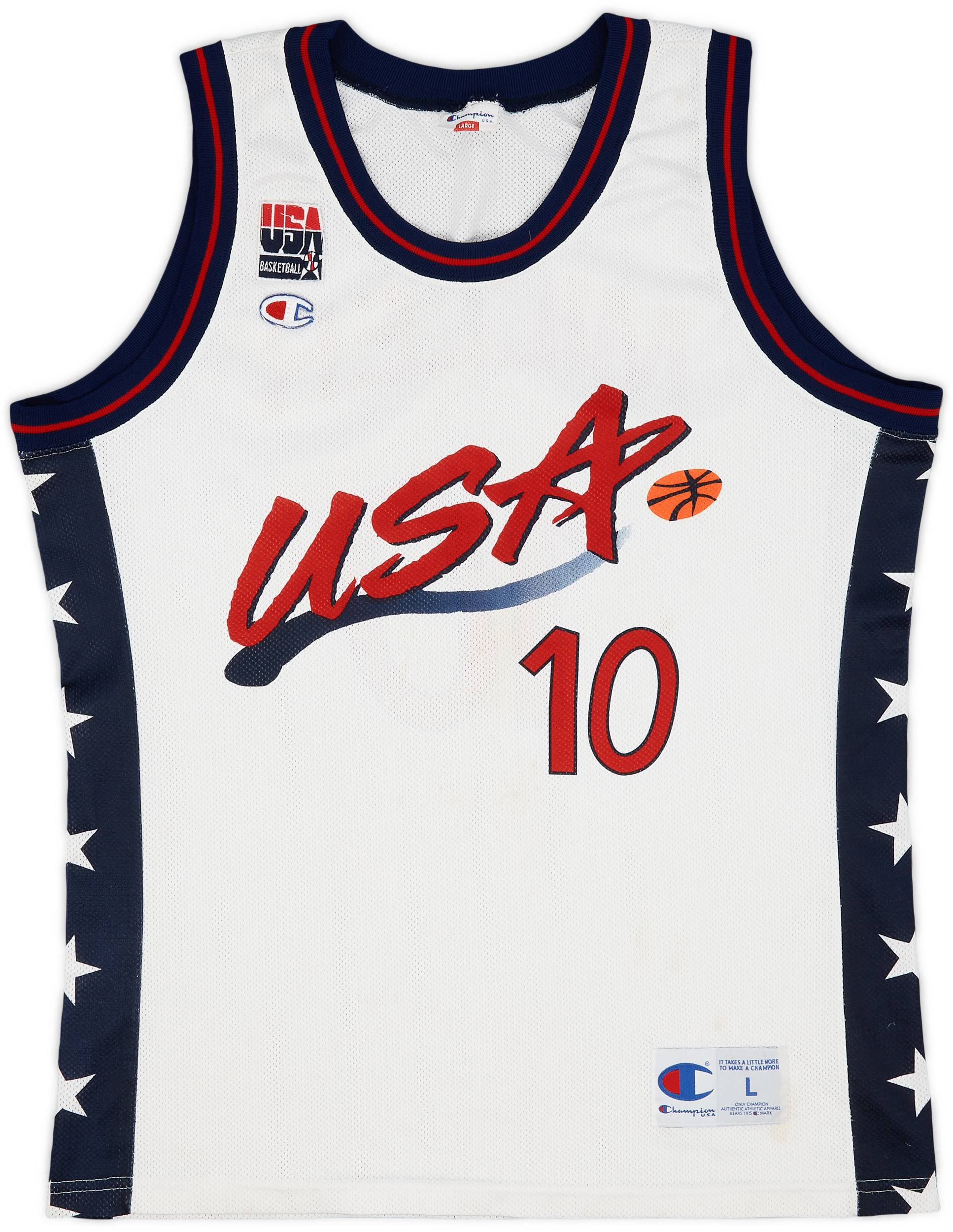 1996-99 USA Miller #10 Champion Home Jersey - 8/10 - (L)