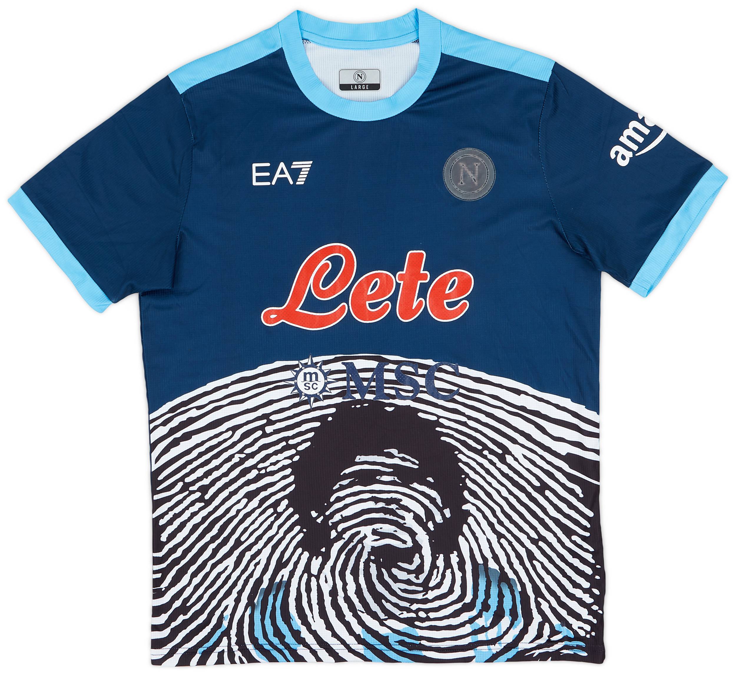 2021-22 Napoli 'Special Maradona' Shirt - 3/10 - (L)