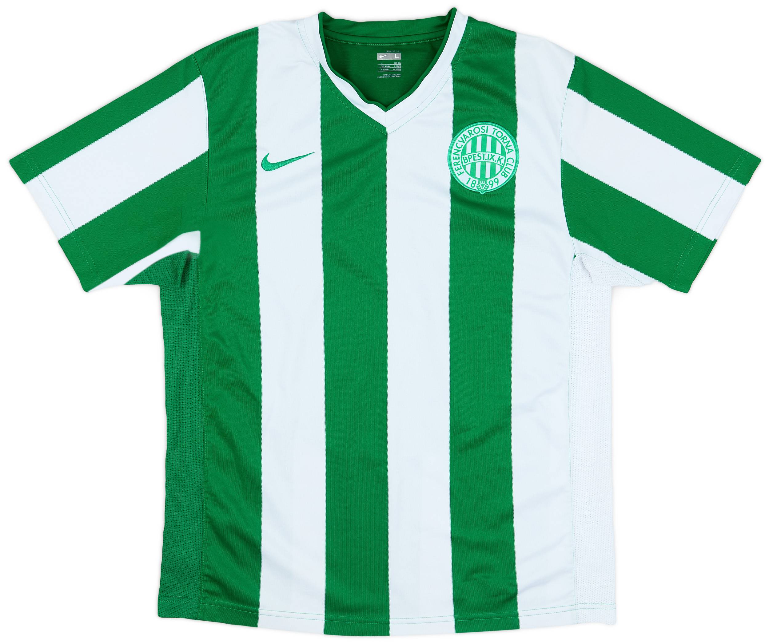 2007-08 Ferencvaros Home Shirt - 9/10 - (L)