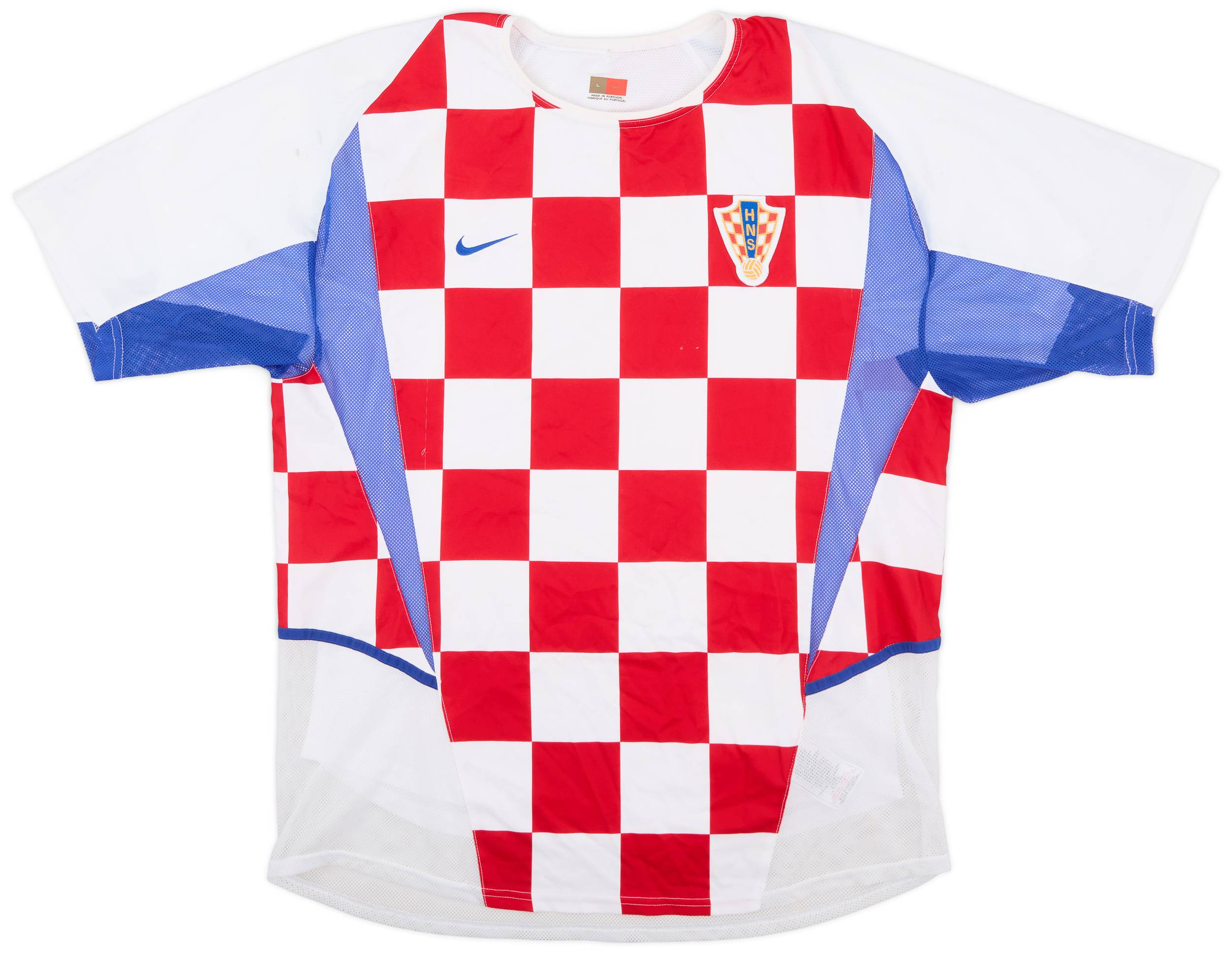 2002-04 Croatia Player Issue Home Shirt - 7/10 - (L)