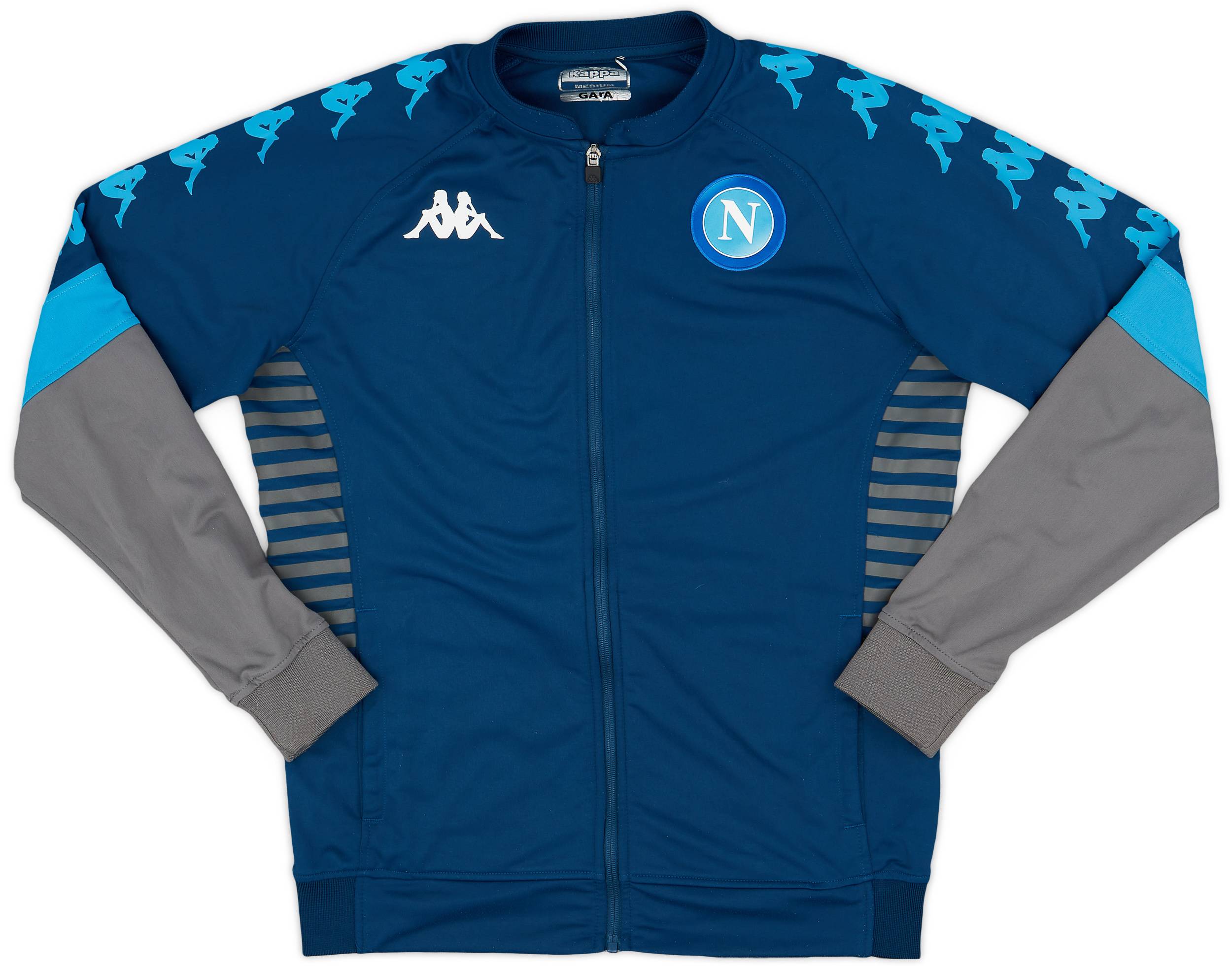 2019-20 Napoli Kappa Track Jacket - 7/10 - (M)