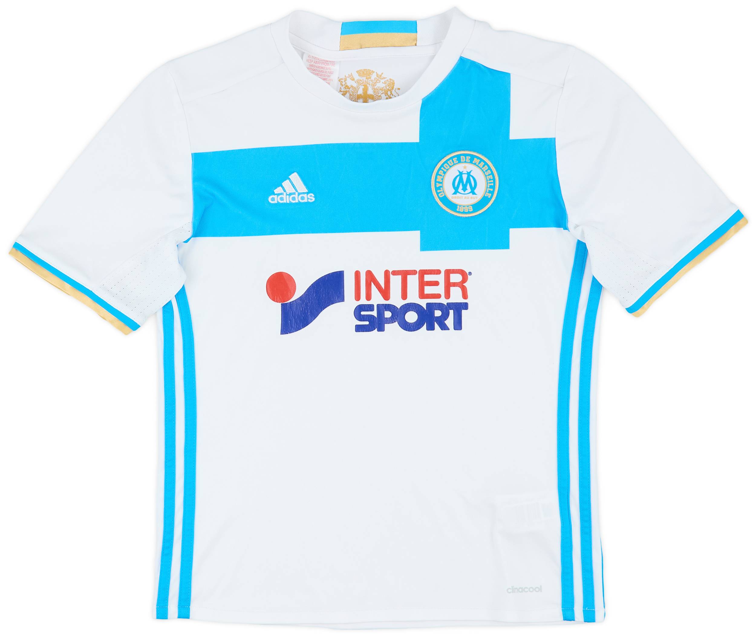 2016-17 Olympique Marseille Home Shirt - 6/10 - (M.Boys)
