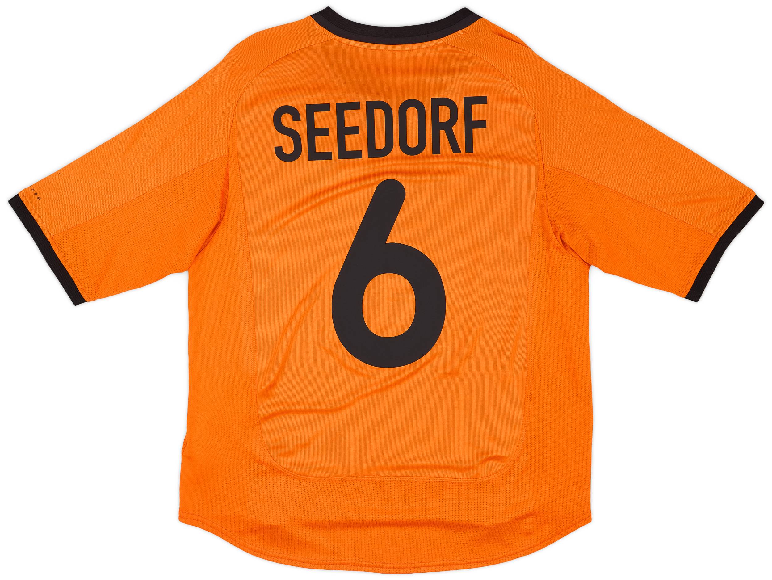 2000-02 Netherlands Home Shirt Seedorf #6 - 6/10 - (L)
