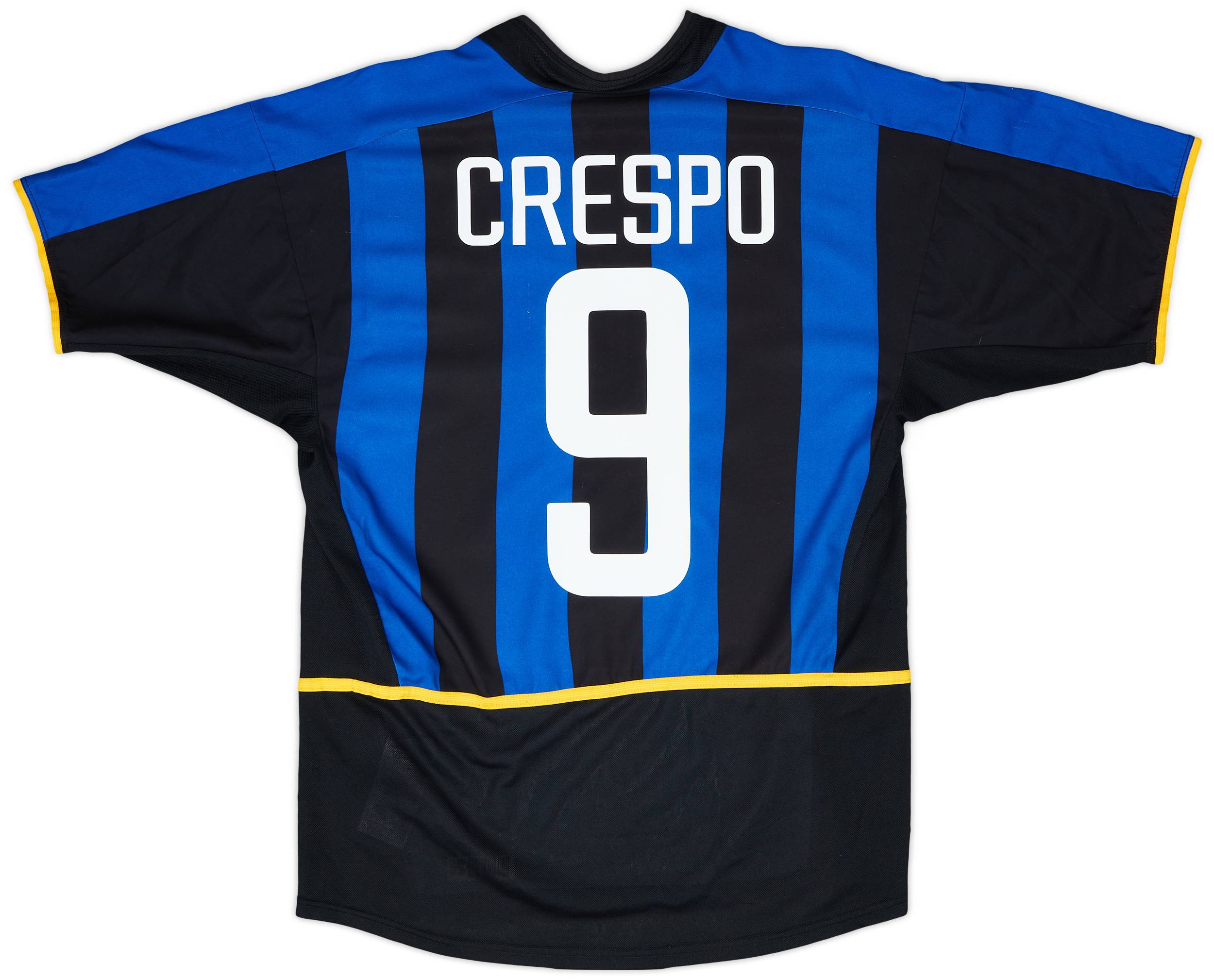2002-03 Inter Milan Home Shirt Crespo #9 - 7/10 - (S)