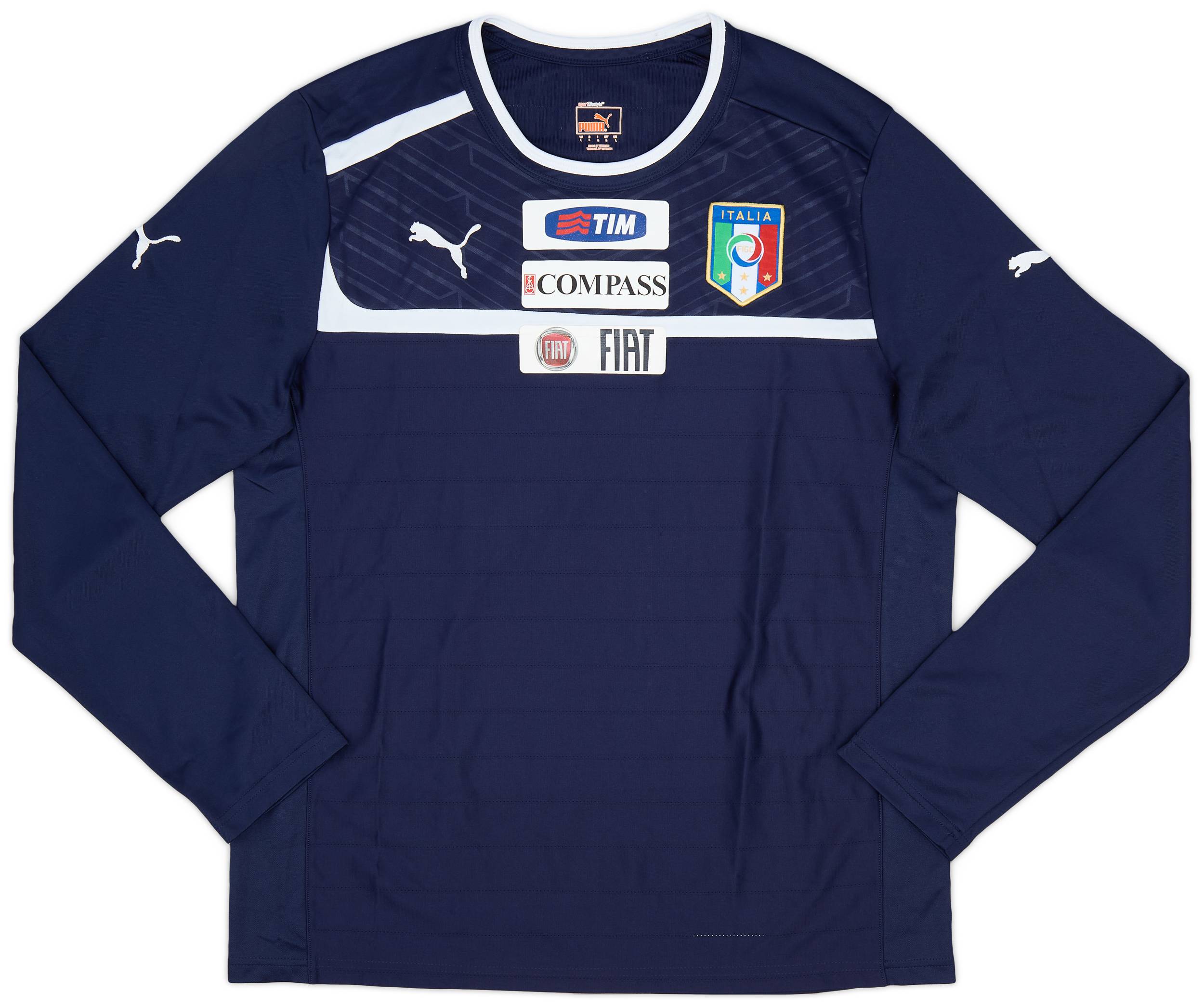 2012-13 Italy Puma Training L/S Shirt - 8/10 - (L)