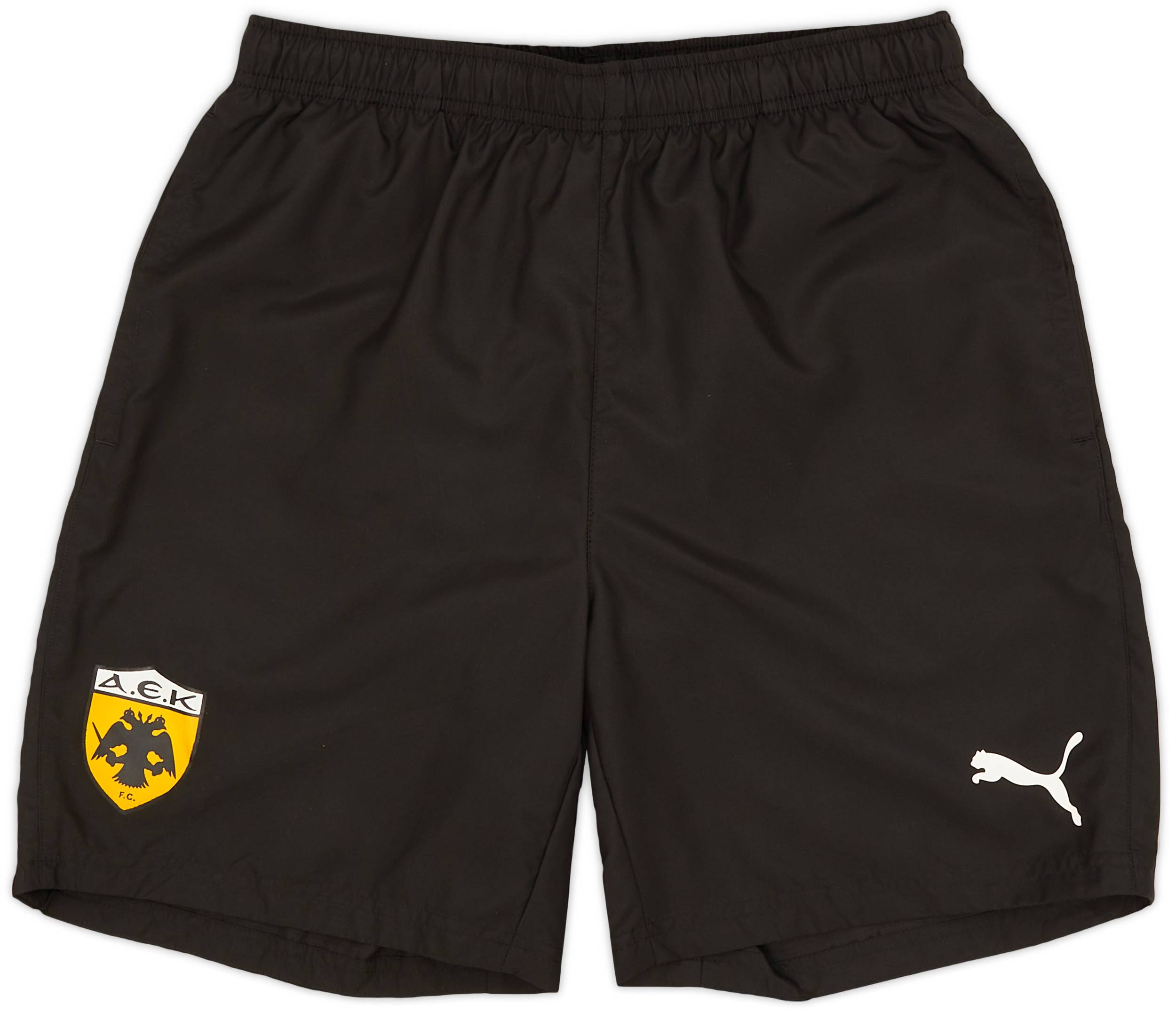 2012-13 AEK Athens Puma Woven Shorts - 9/10 - (KIDS)