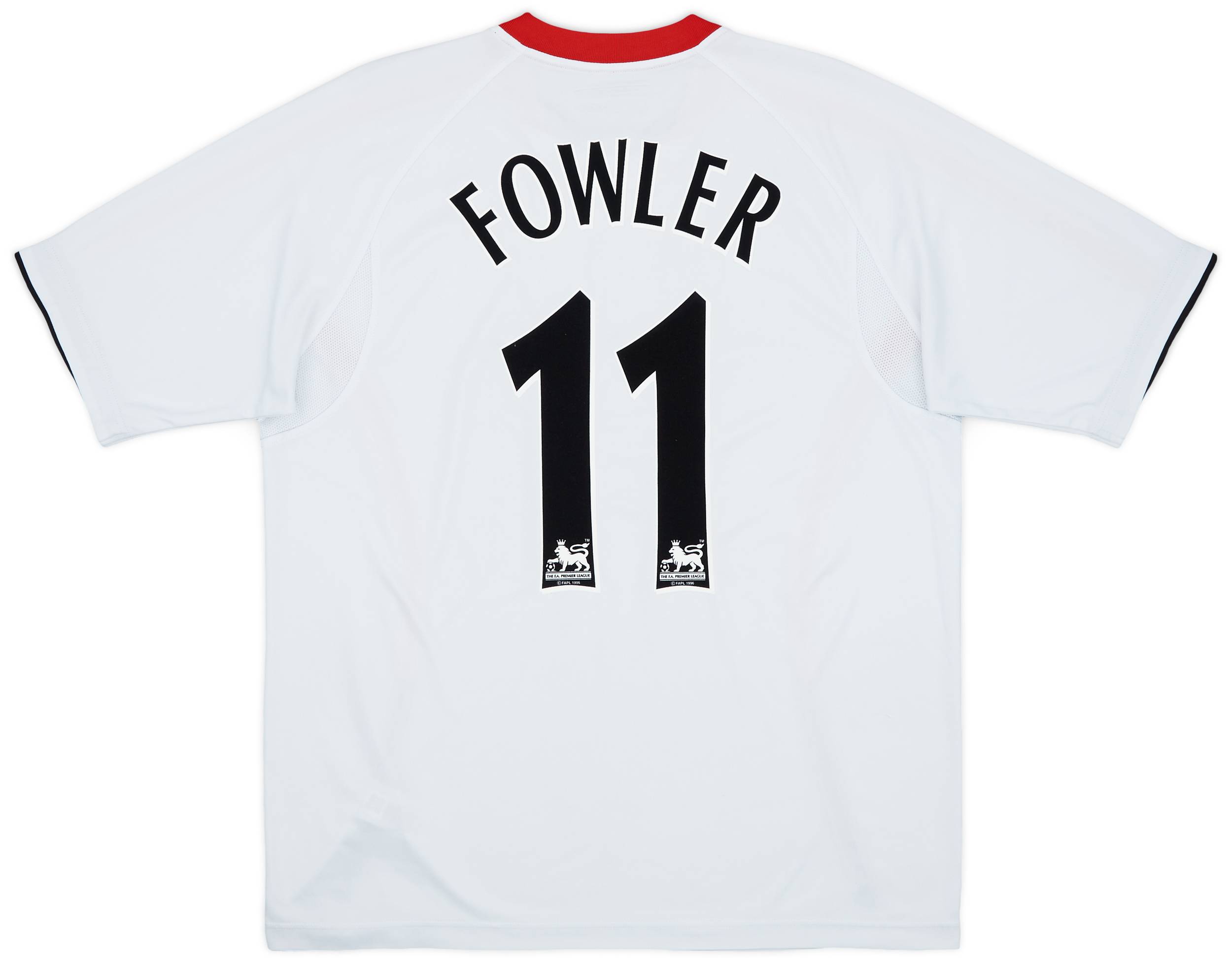 2005-06 Liverpool Away Shirt Fowler #11 - 5/10 - (XL)