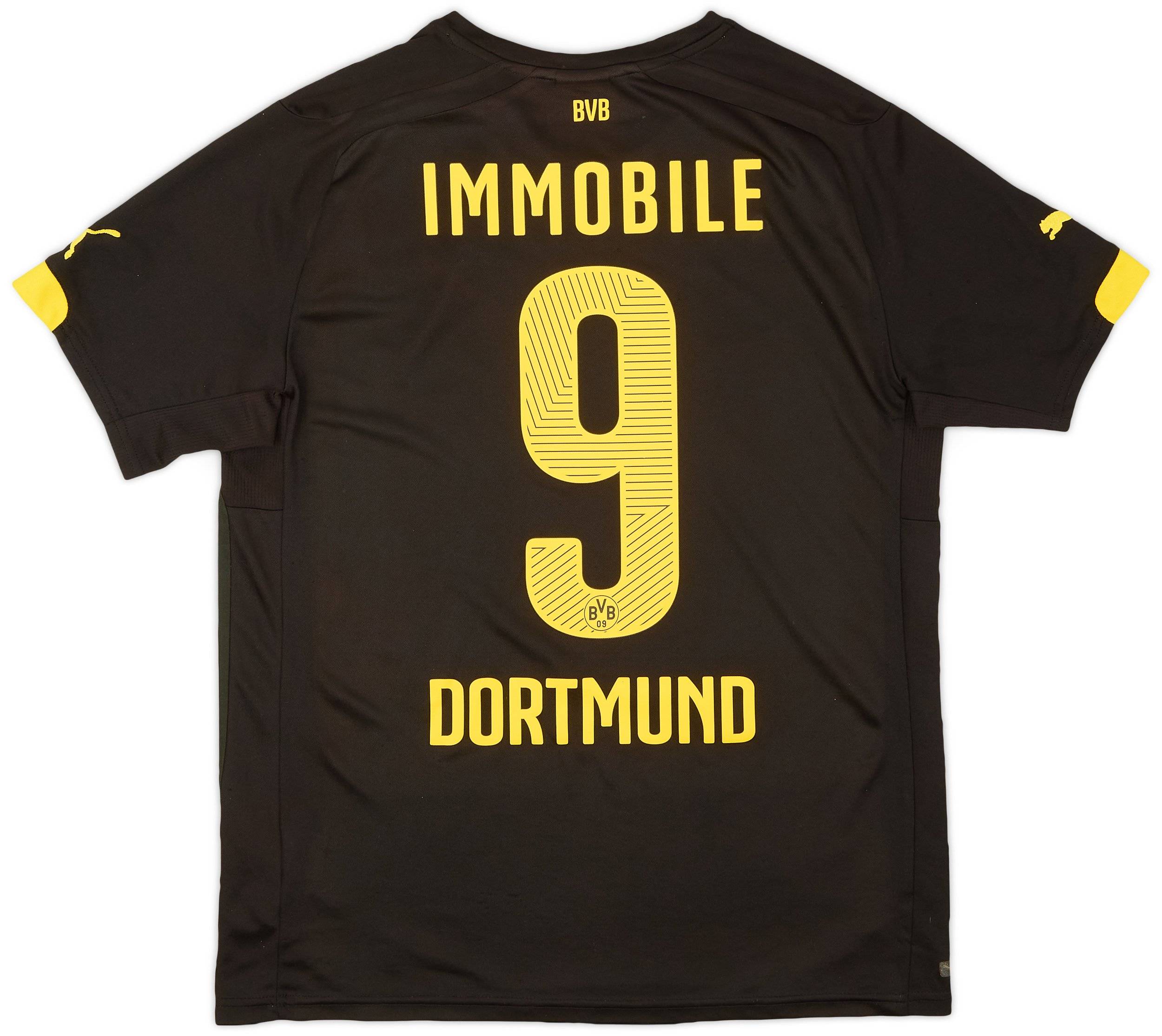 2014-16 Borussia Dortmund Away Shirt Immobile #9 - 6/10 - (M)