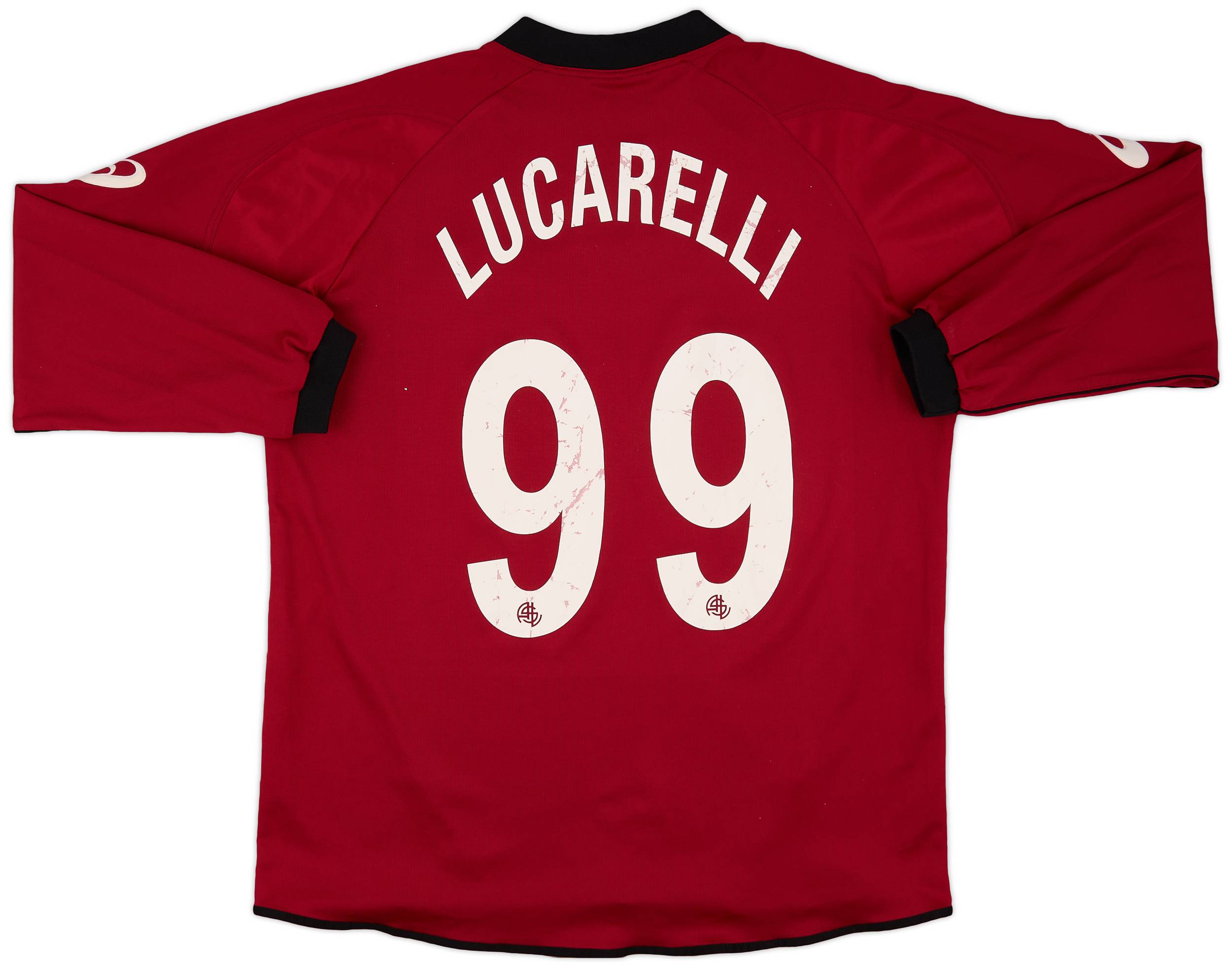 2005-06 Livorno Home L/S Shirt Lucarelli #99 - 5/10 - (XL)